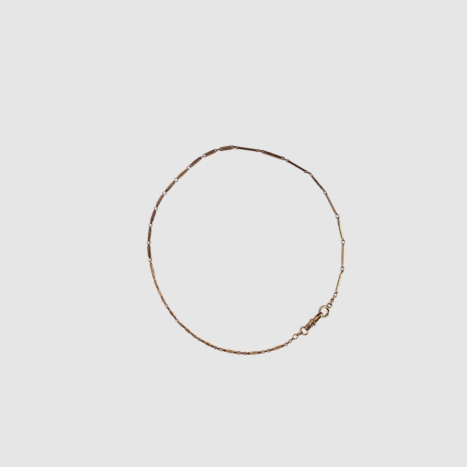 (J) ANTIQUE WATCH CHAIN // NECKLACE // THAT OLD FEELING