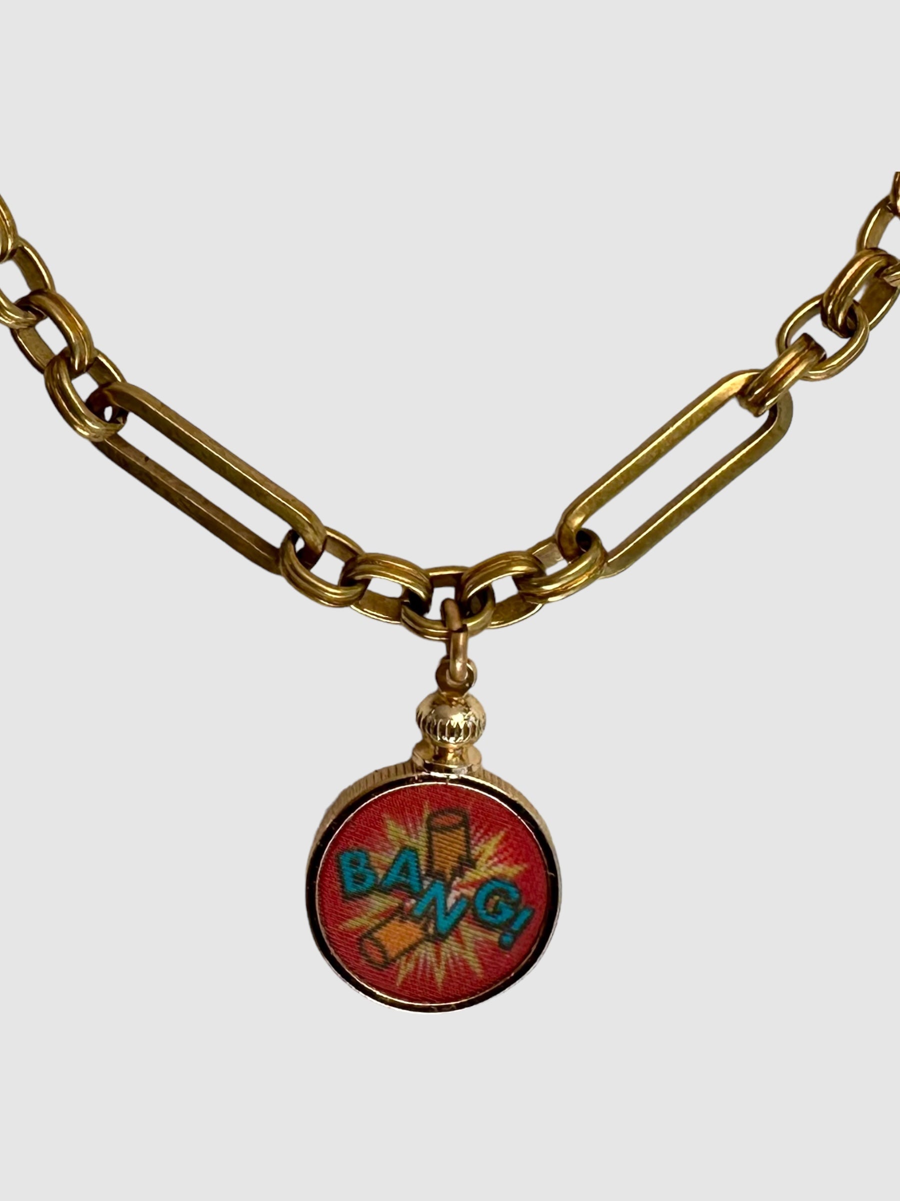 NECKLACE // BRASS // BANG BANG