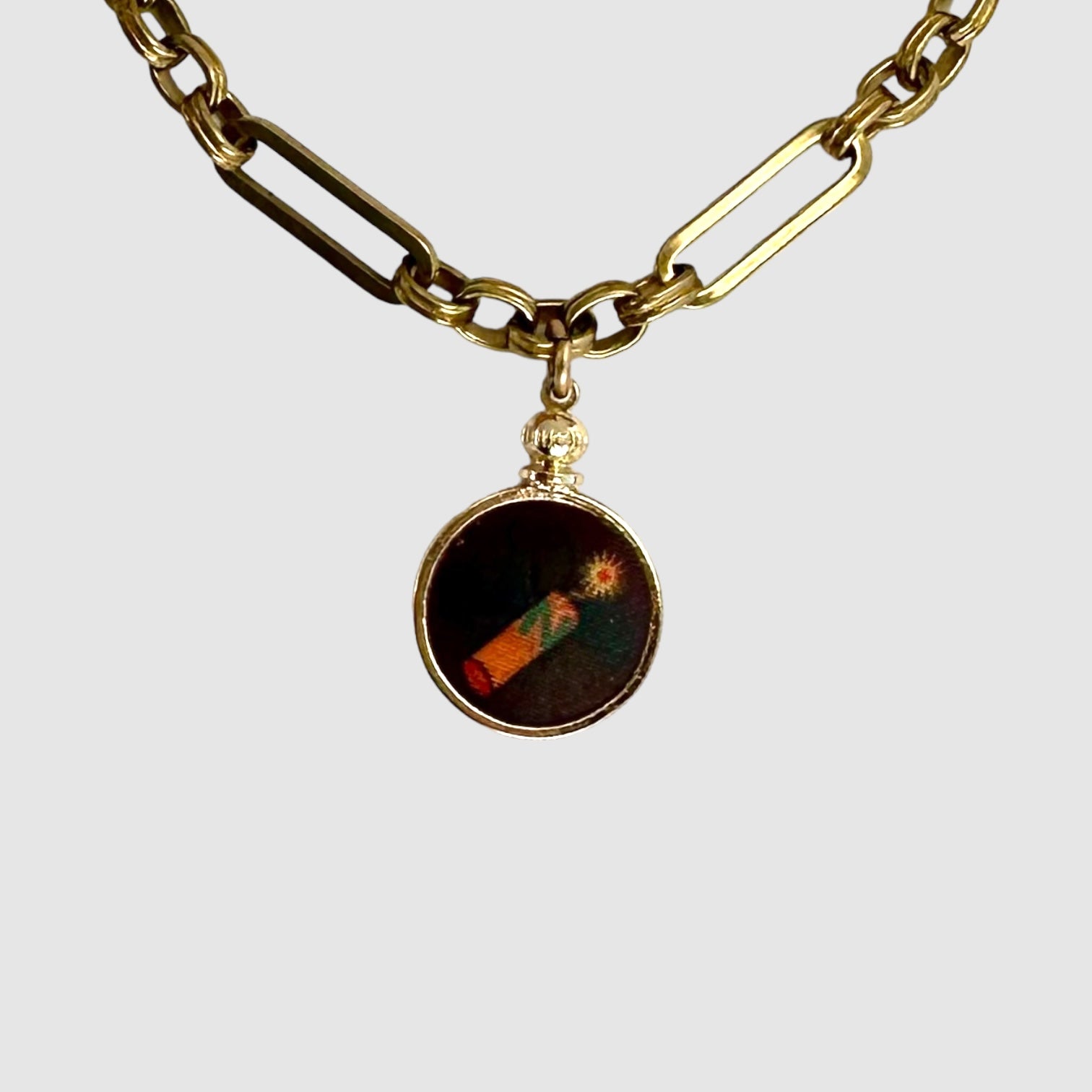 NECKLACE // BRASS // BANG BANG