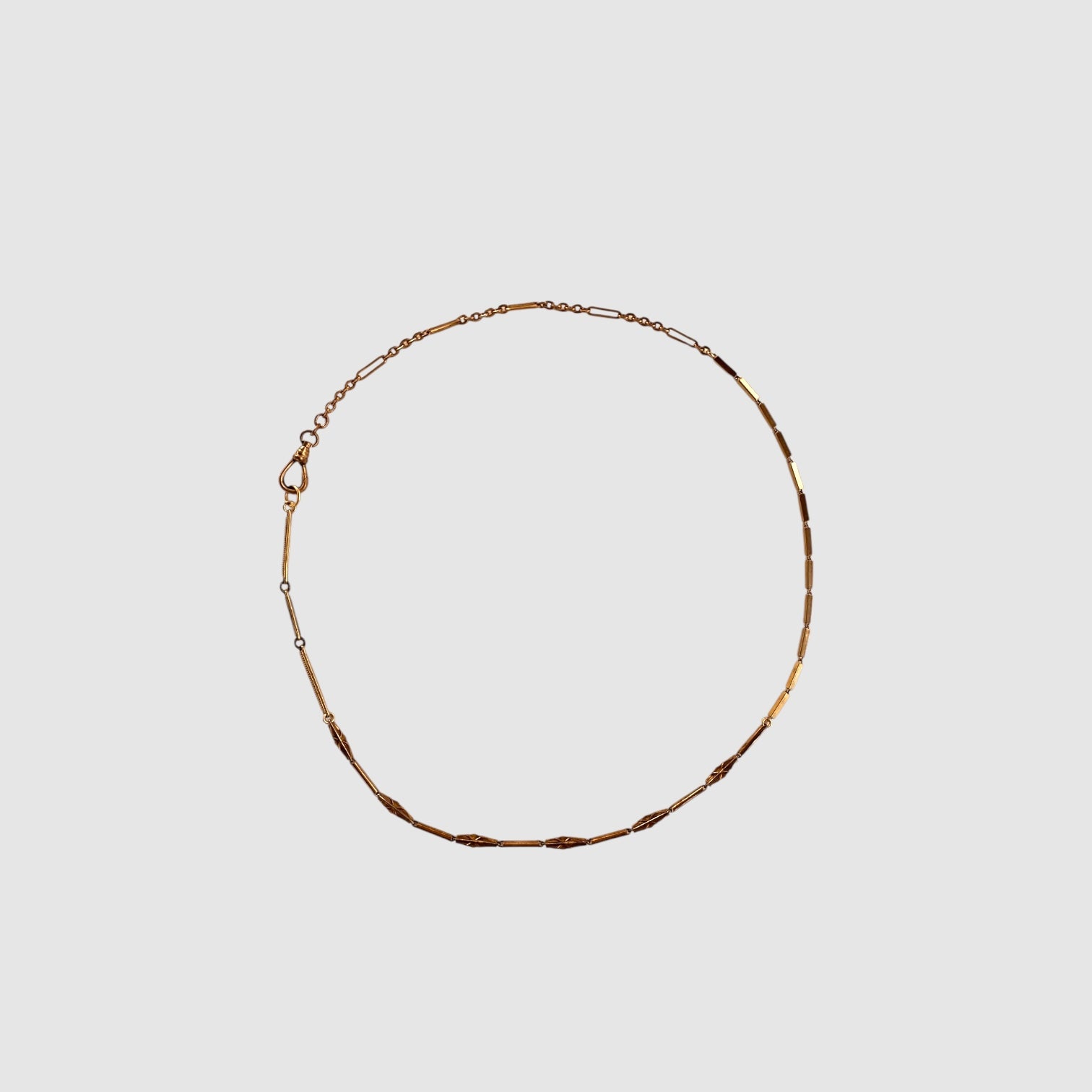 (G) ANTIQUE WATCH CHAIN // NECKLACE // THAT OLD FEELING