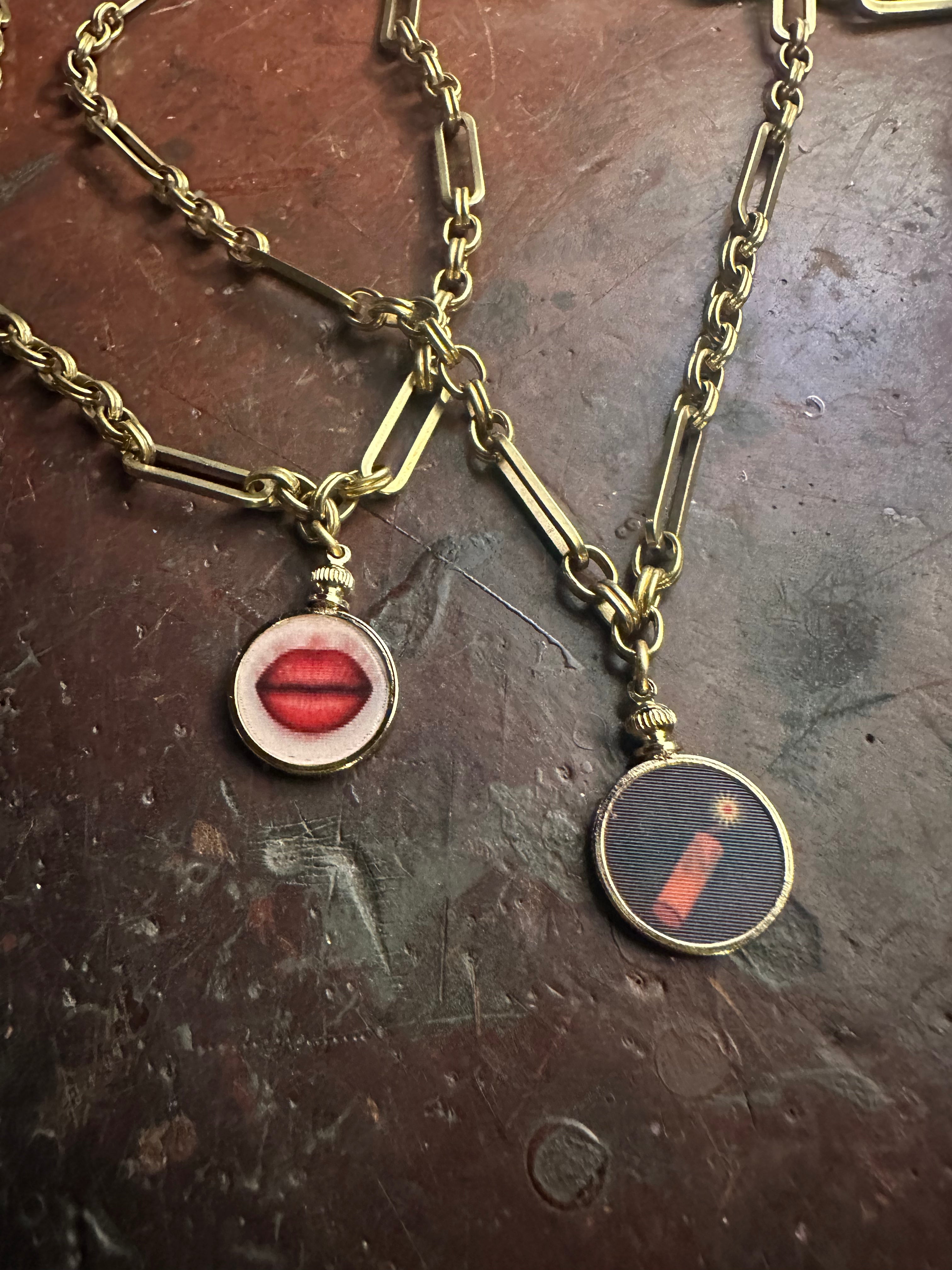 NECKLACE // BRASS // BANG BANG