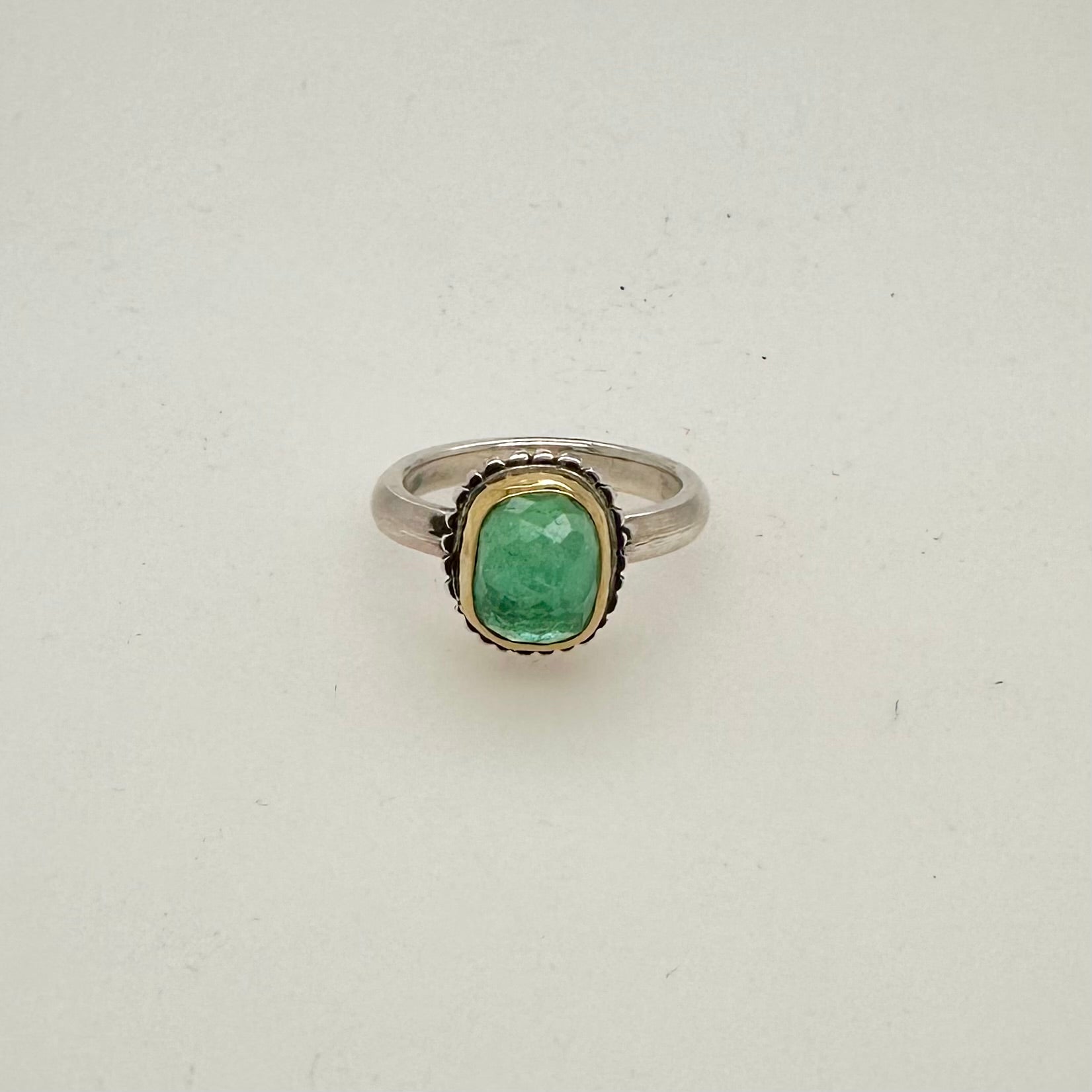 HEIRLOOM RING // ELIZABETH I // LIGHT GREEN TOURMALINE