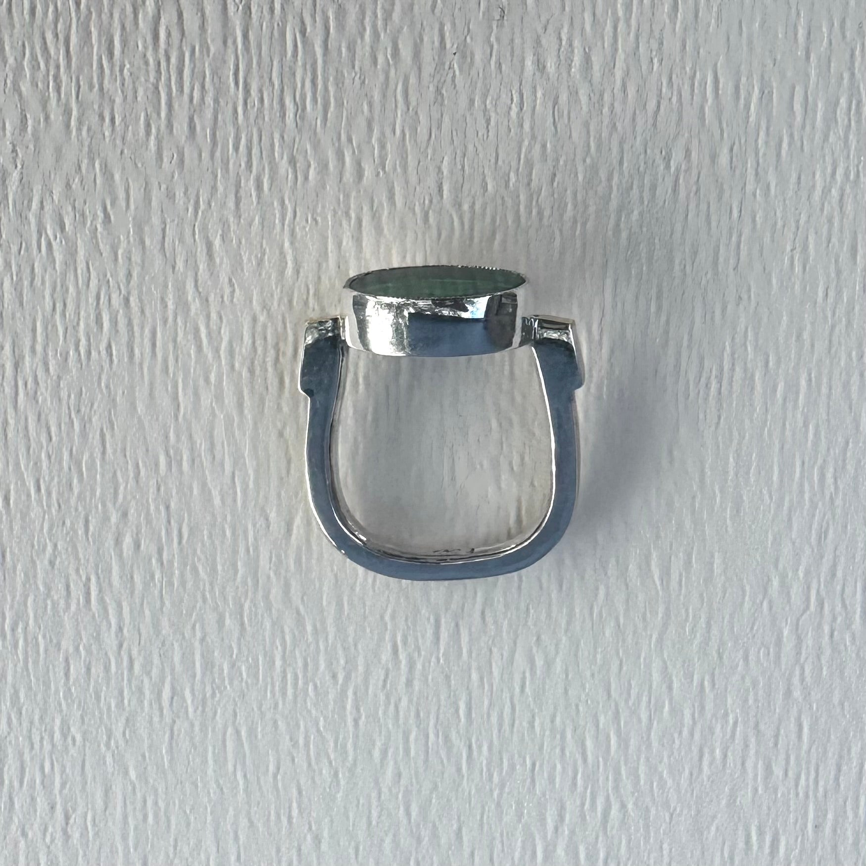 RING // SAGITTARIUS // GREEN INTAGLIO