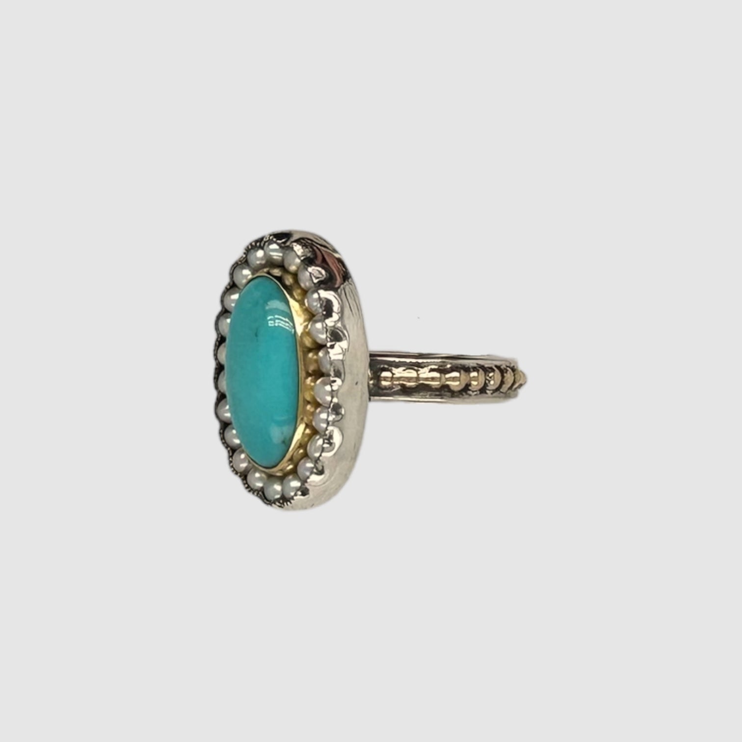 HEIRLOOM RING // PEARL // TURQUOISE