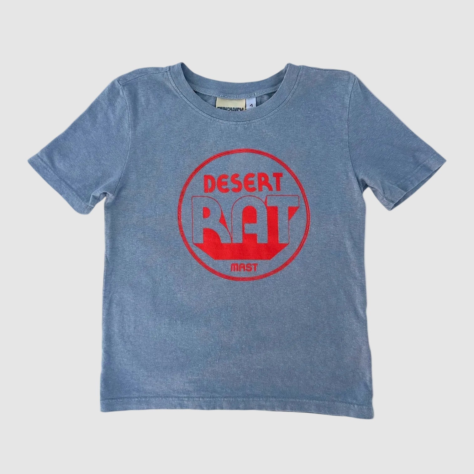 YOUTH // T-SHIRT // SKY & NEON MANDARIN