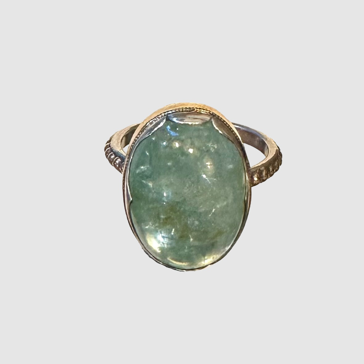 HEIRLOOM RING // GREEN/BLUE // AQUAMARINE