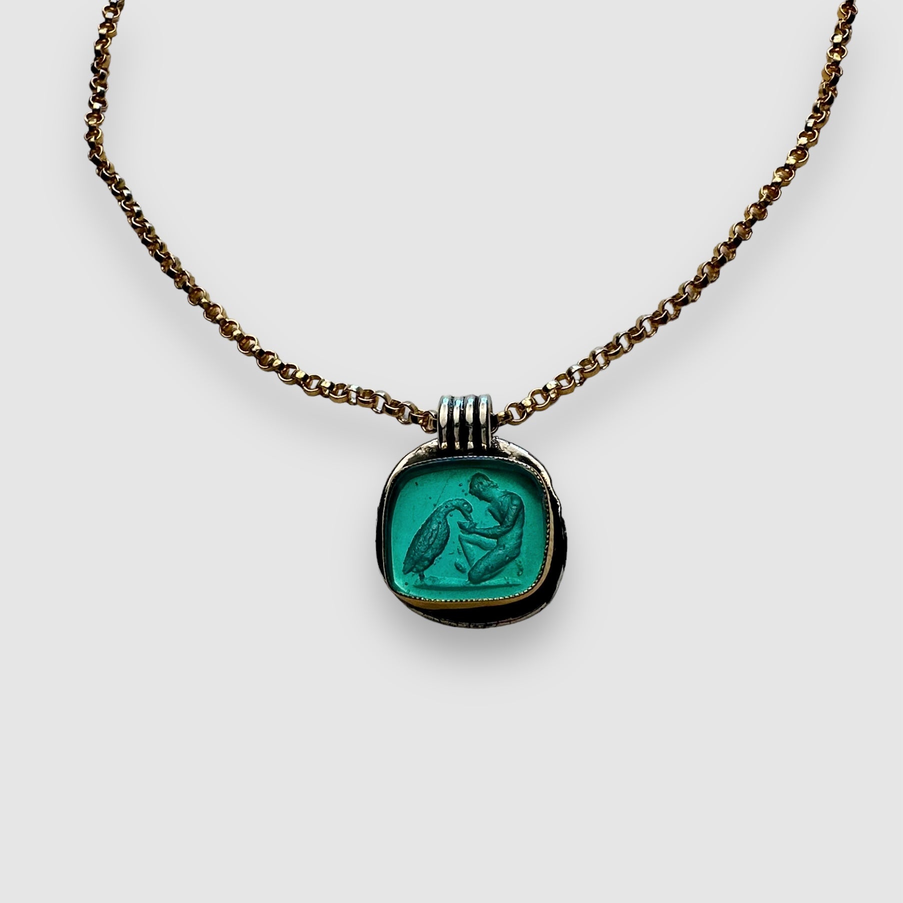 HEIRLOOM INTAGLIO // TURQUOISE // GANYMEDE