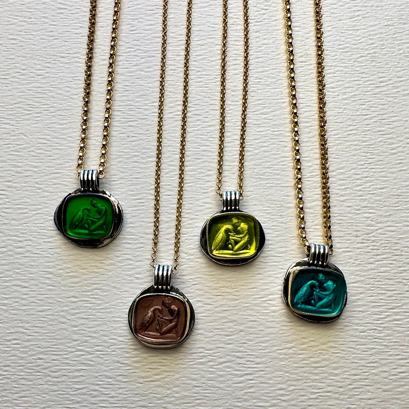 HEIRLOOM INTAGLIO // GREEN // GANYMEDE