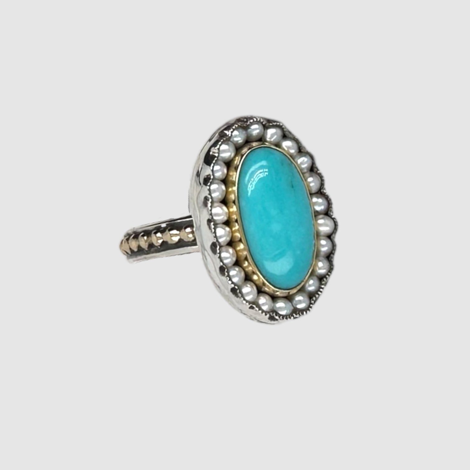 HEIRLOOM RING // PEARL // TURQUOISE