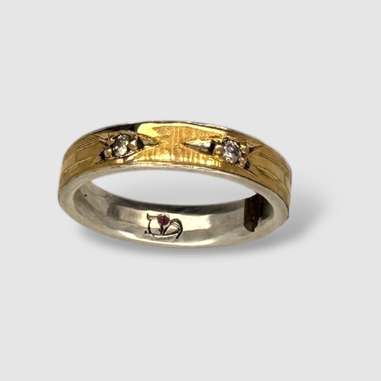 ARROW RING // GOLD & SILVER // DOUBLE ARROW RING