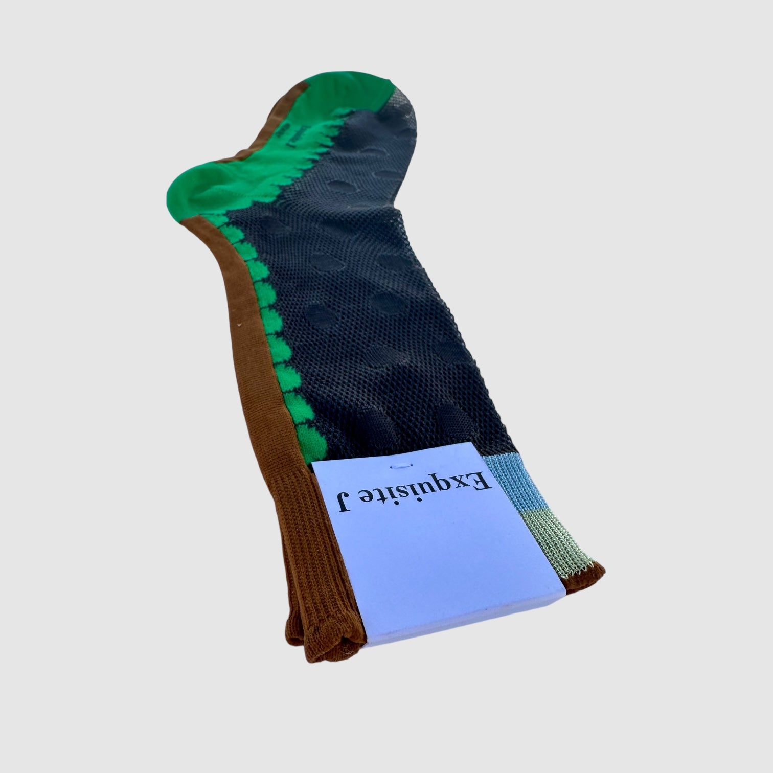 EXQUISITE J SOCKS // THE LEISURE CIRCLE // SHARP GREEN