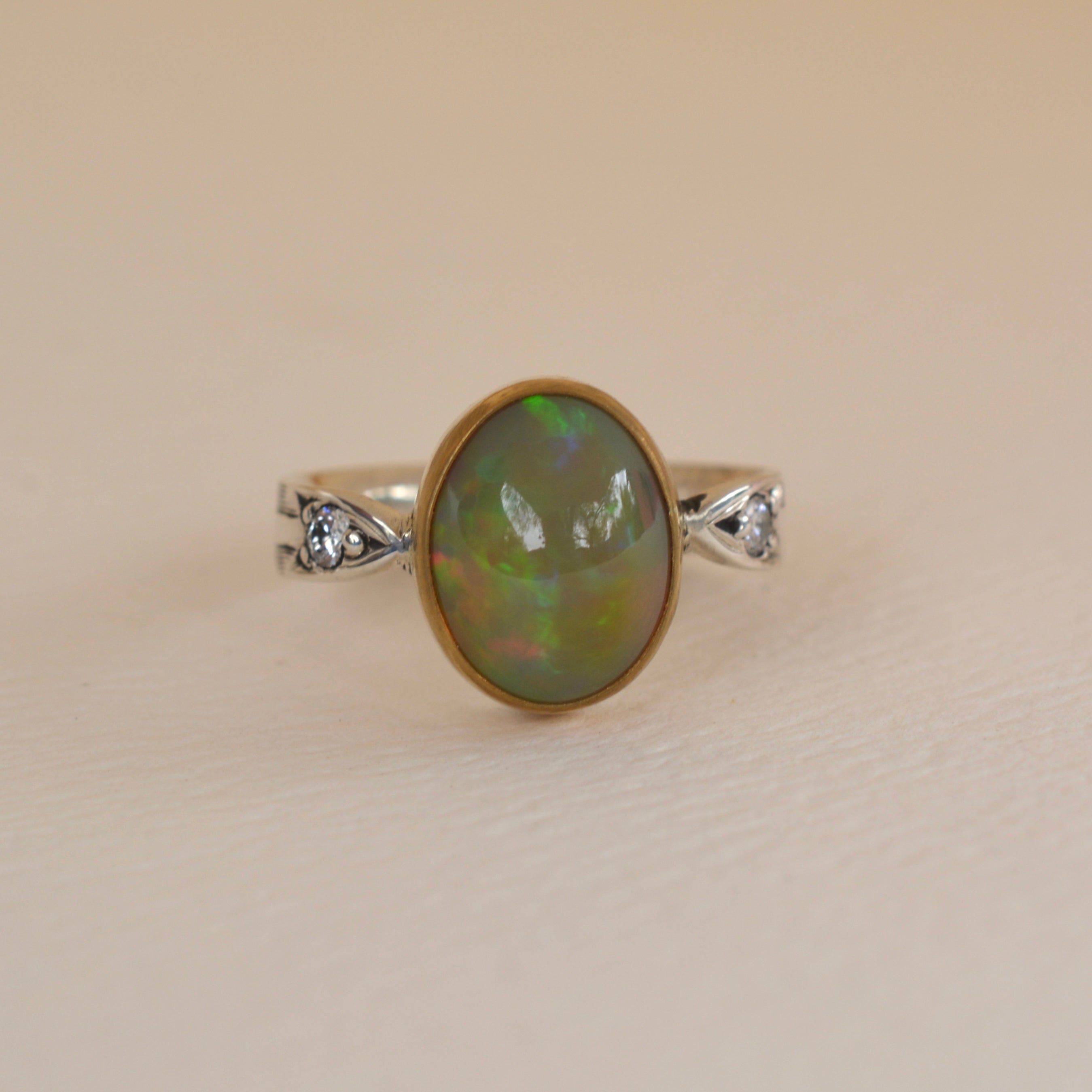 RING // ARROW // ETHIOPIAN OPAL