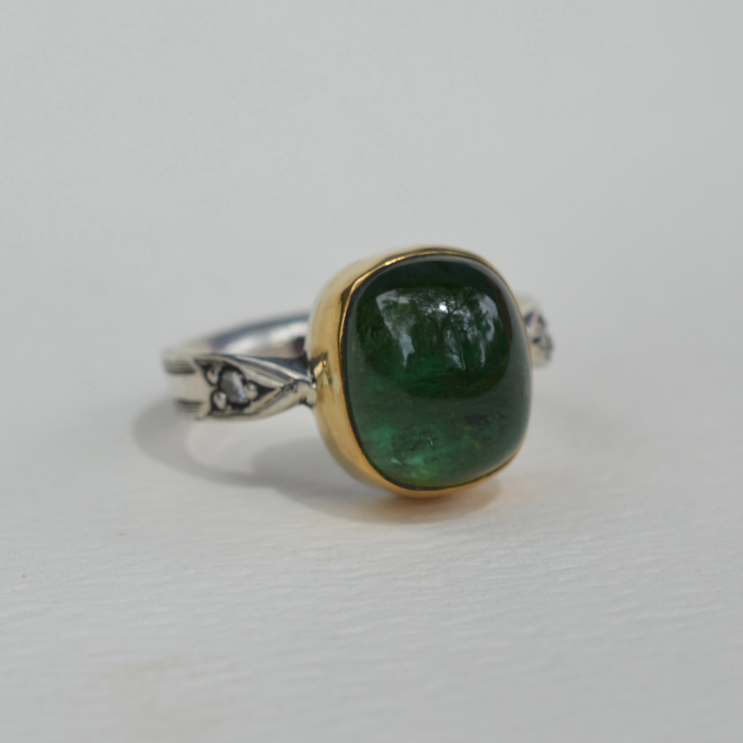 RING // ARROW // GREEN TOURMALINE