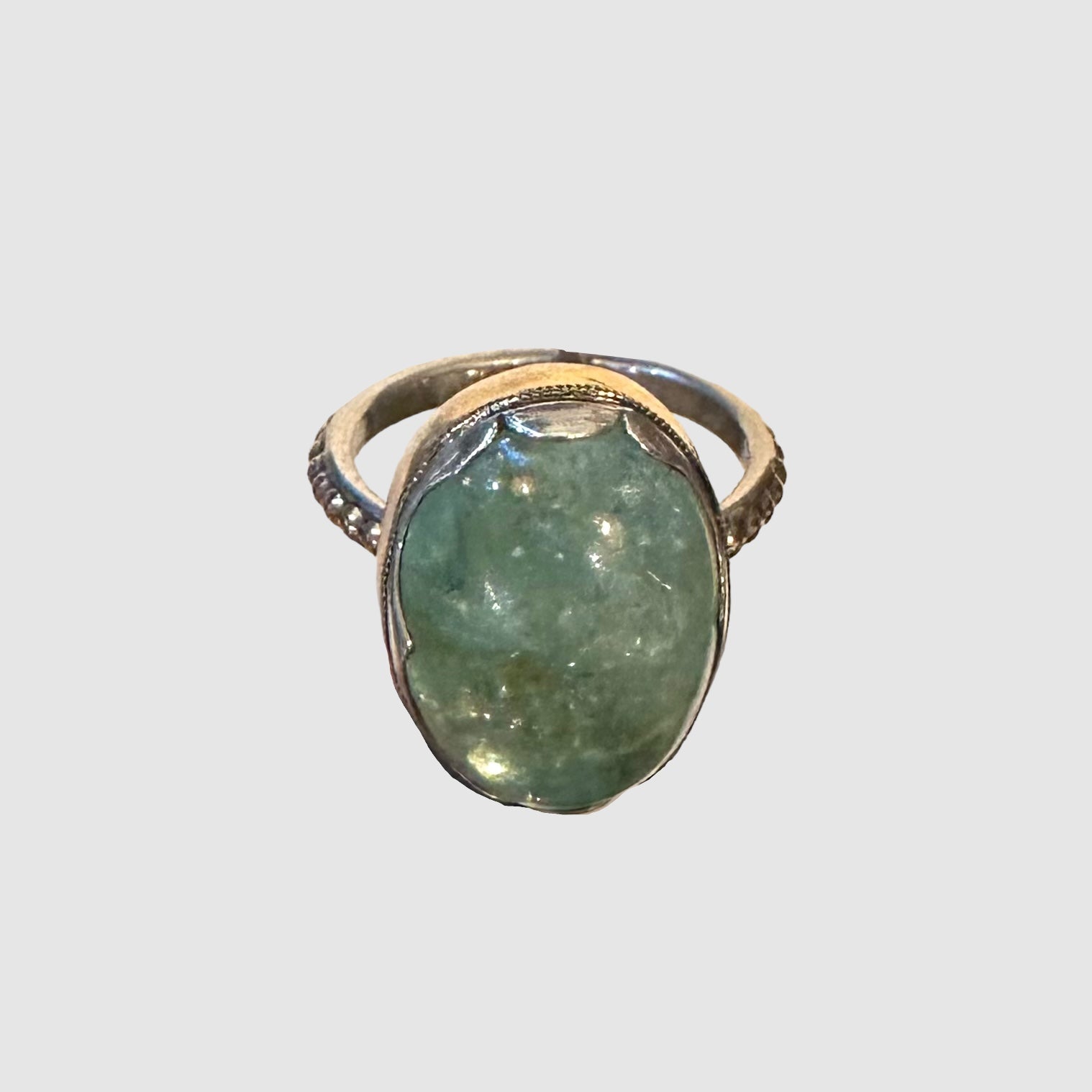 HEIRLOOM RING // GREEN/BLUE // AQUAMARINE