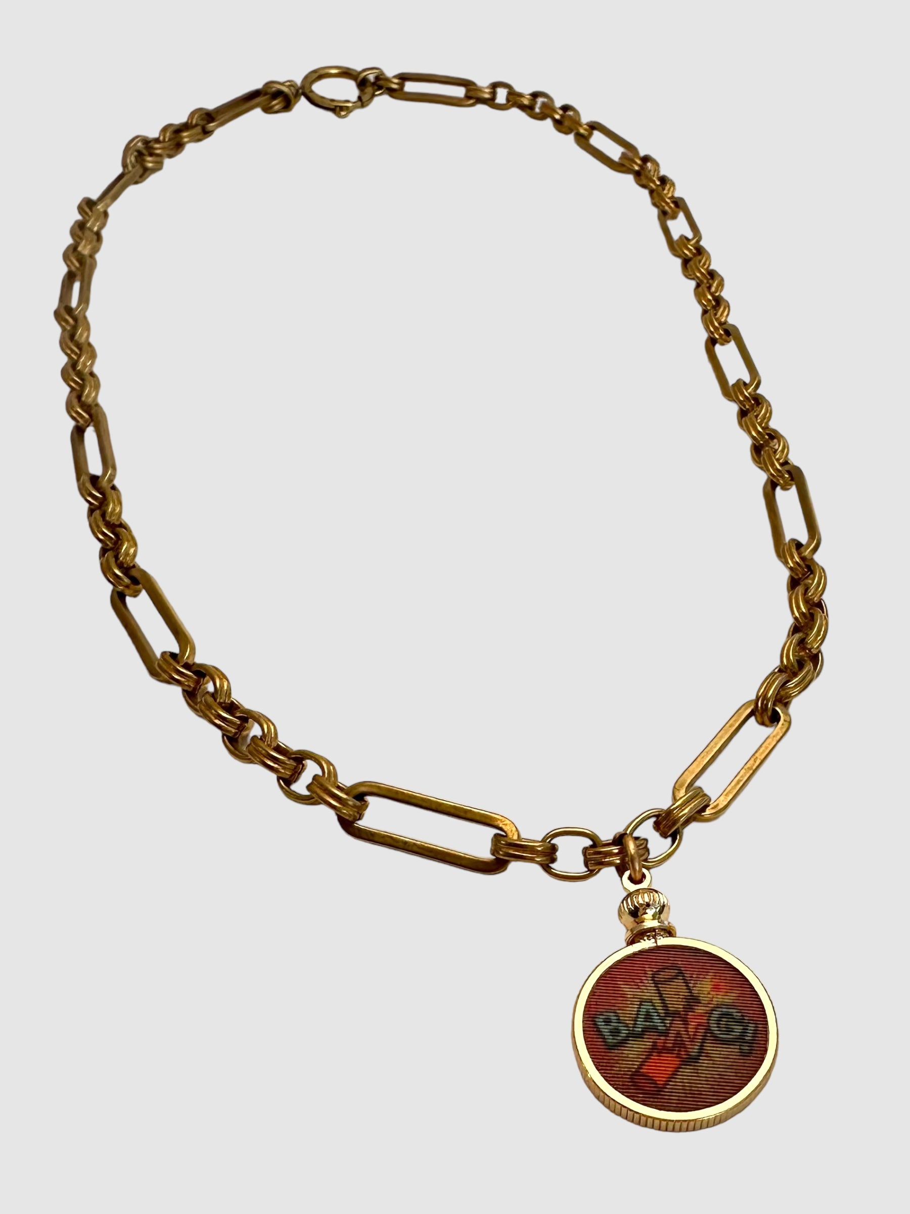 NECKLACE // BRASS // BANG BANG