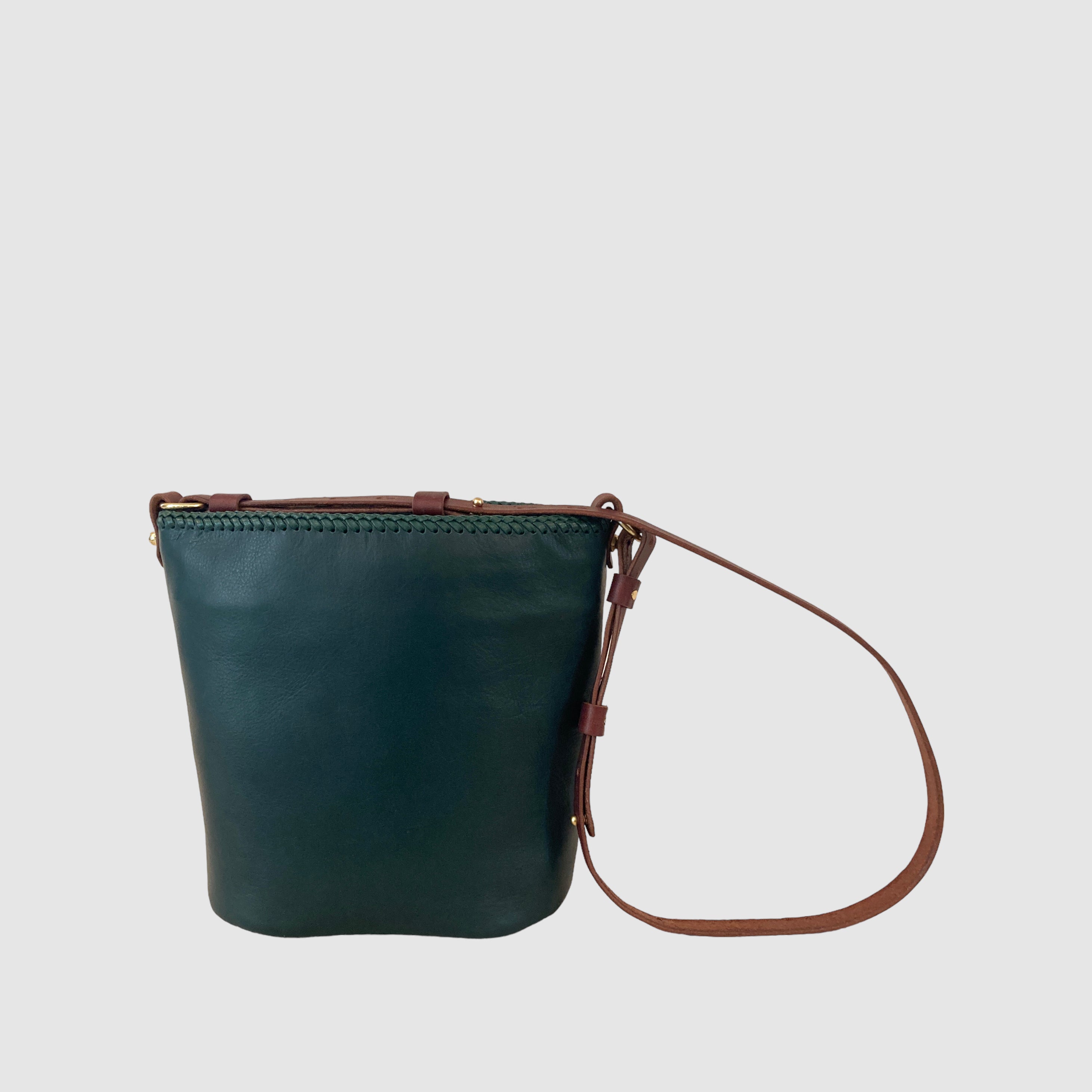 BUCKET BAG // DEEP FOREST // GREEN