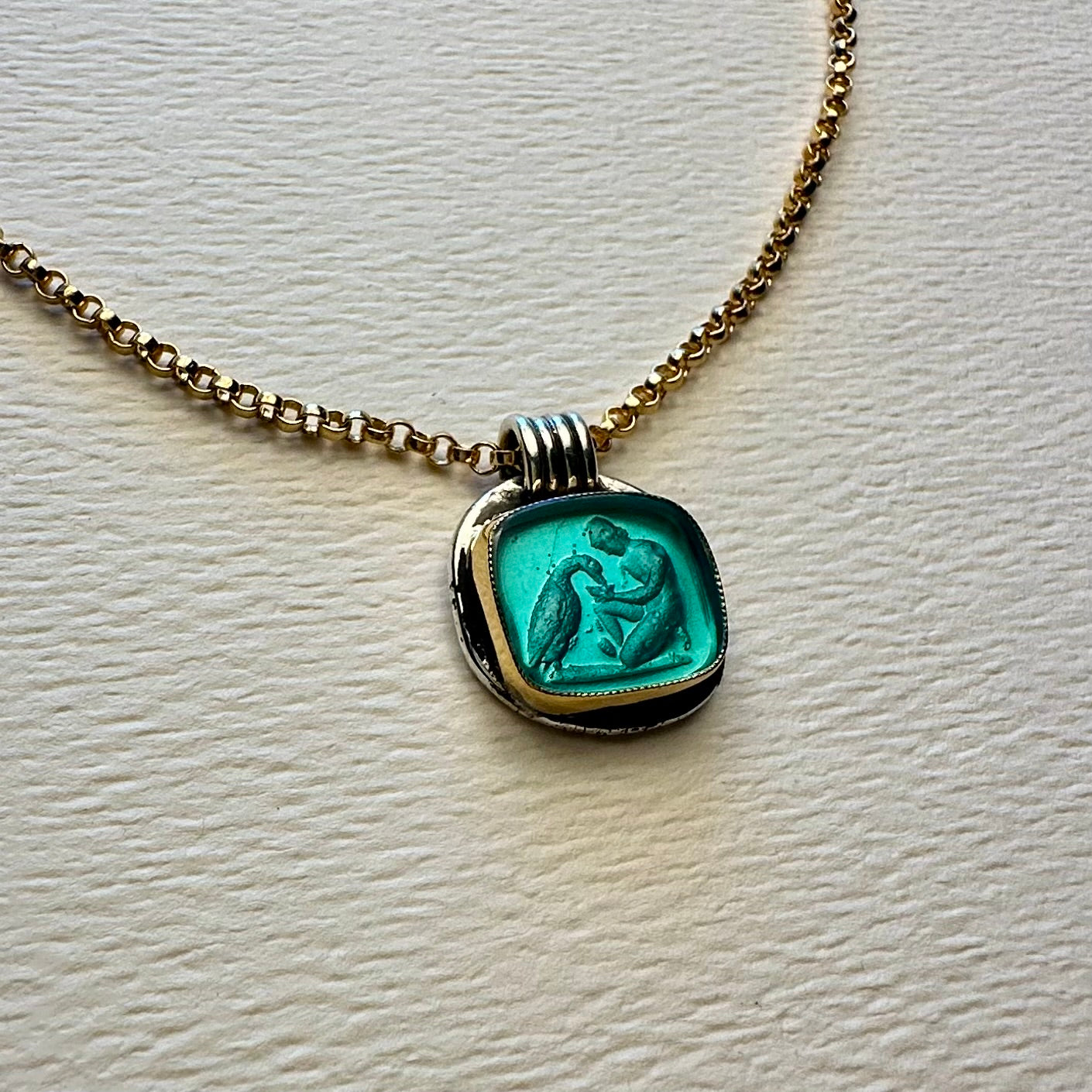 HEIRLOOM INTAGLIO // TURQUOISE // GANYMEDE