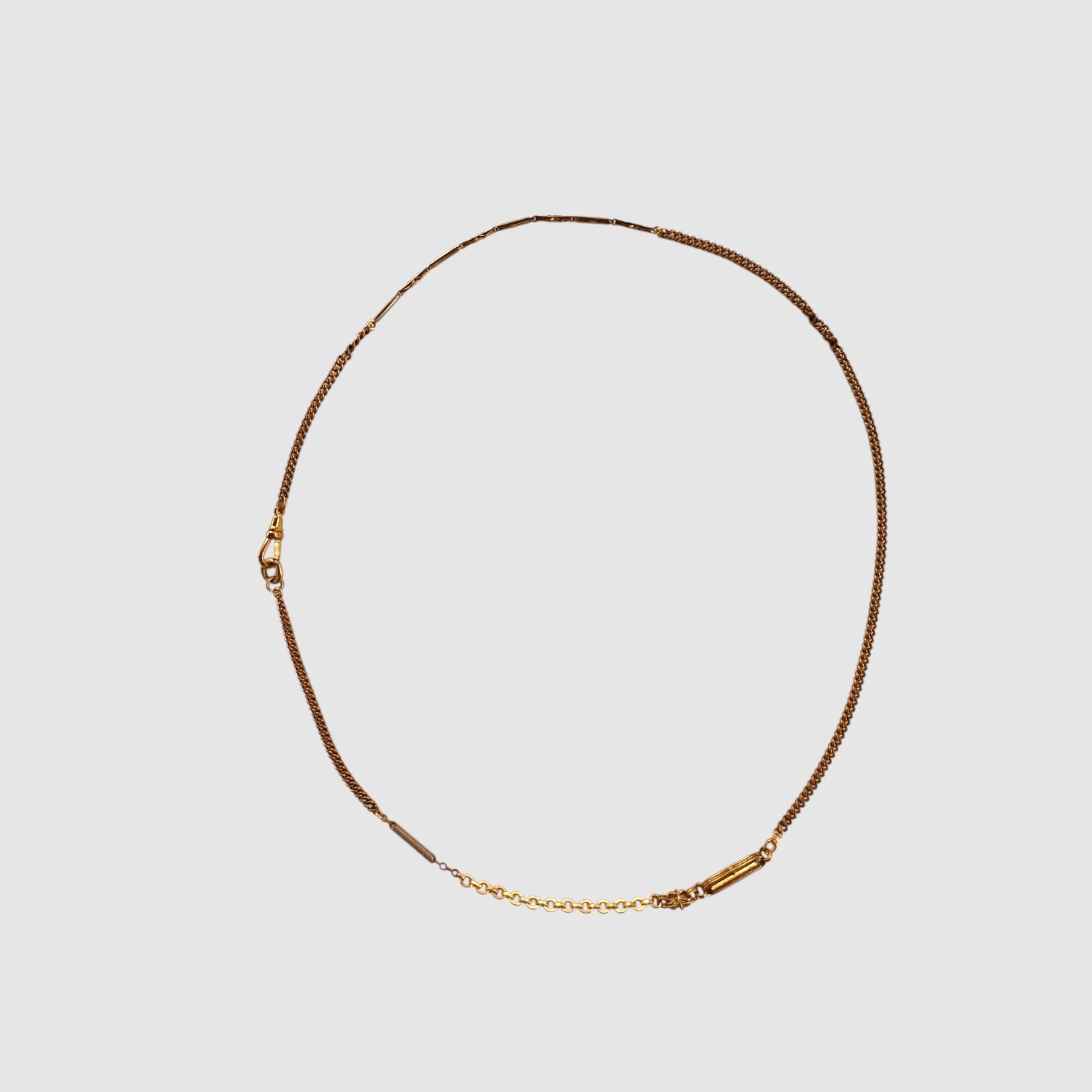 (A) ANTIQUE WATCH CHAIN // NECKLACE // THAT OLD FEELING