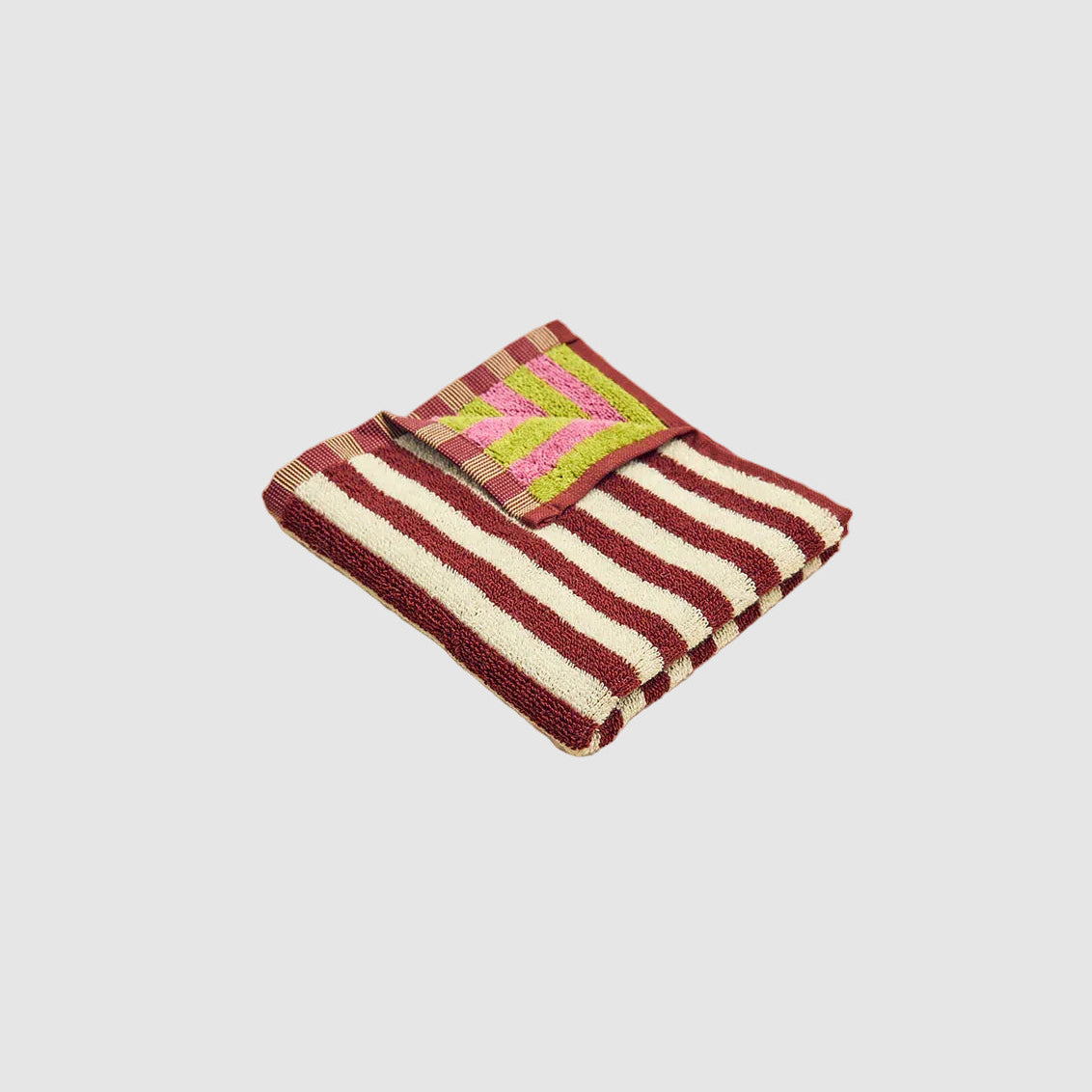 WASH CLOTH // CATERPILLAR STRIPE
