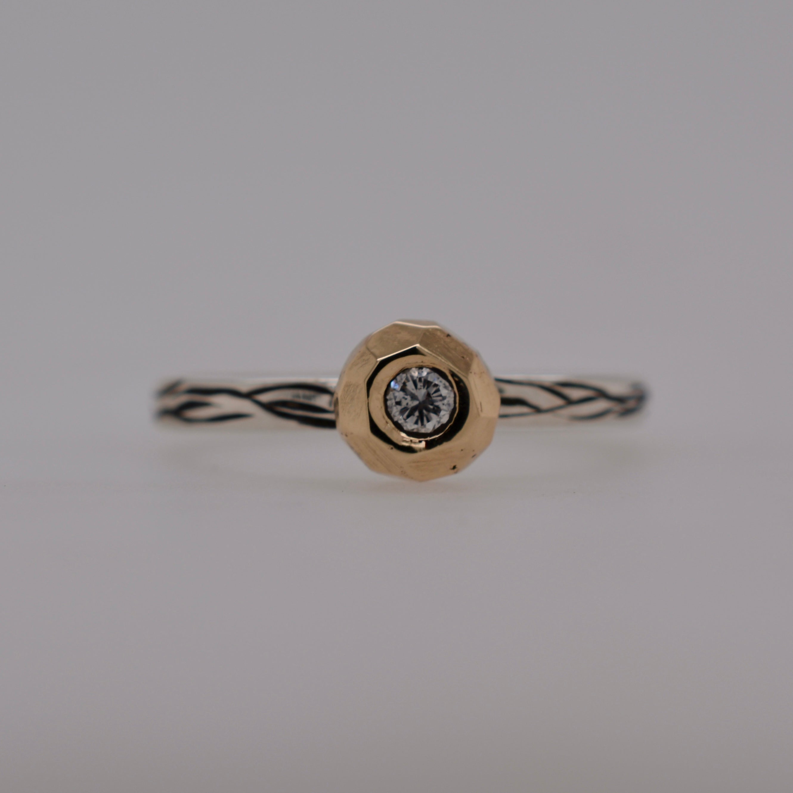 DIAMOND DROP RING // LARGE
