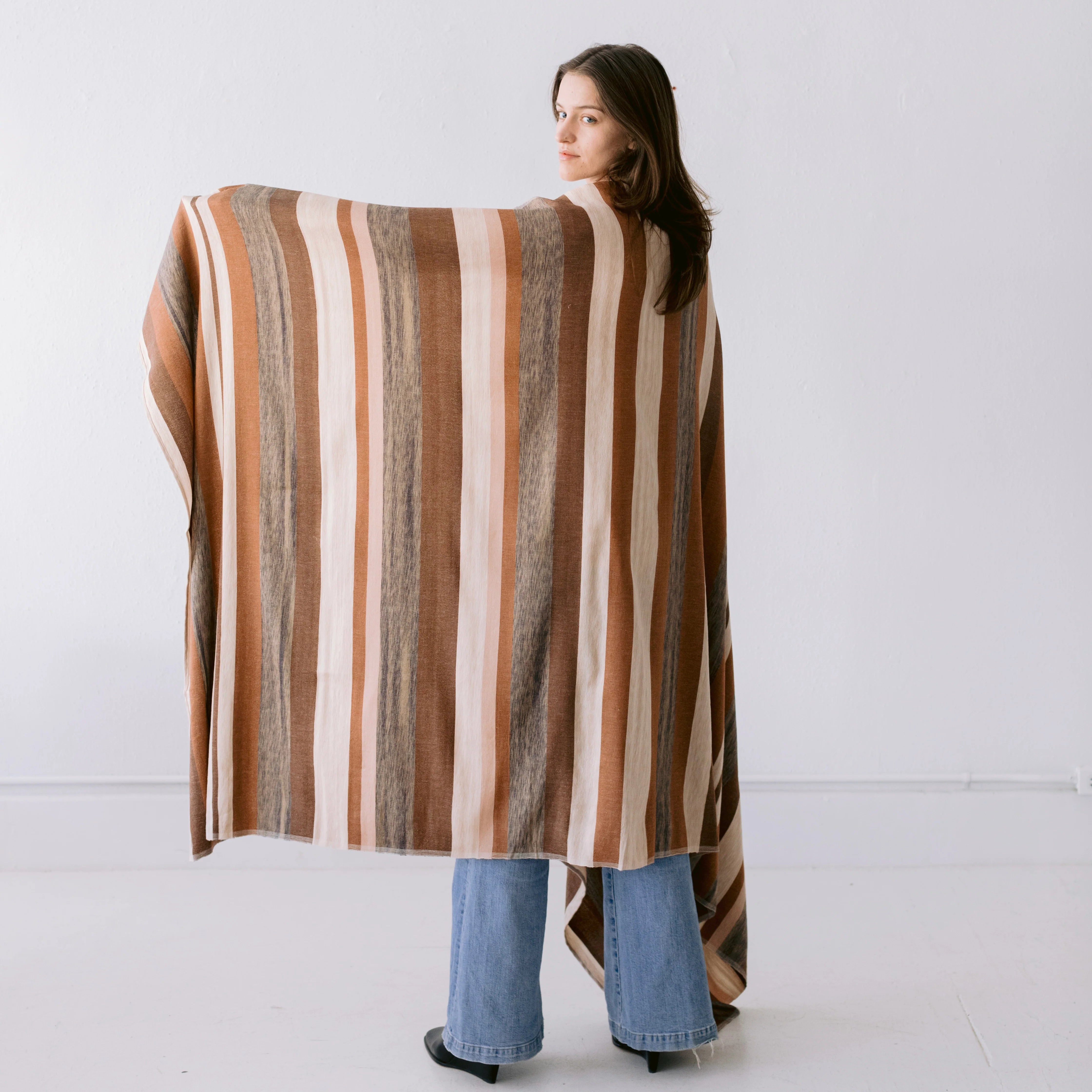 KHADI DESERT BLANKET // BROWN