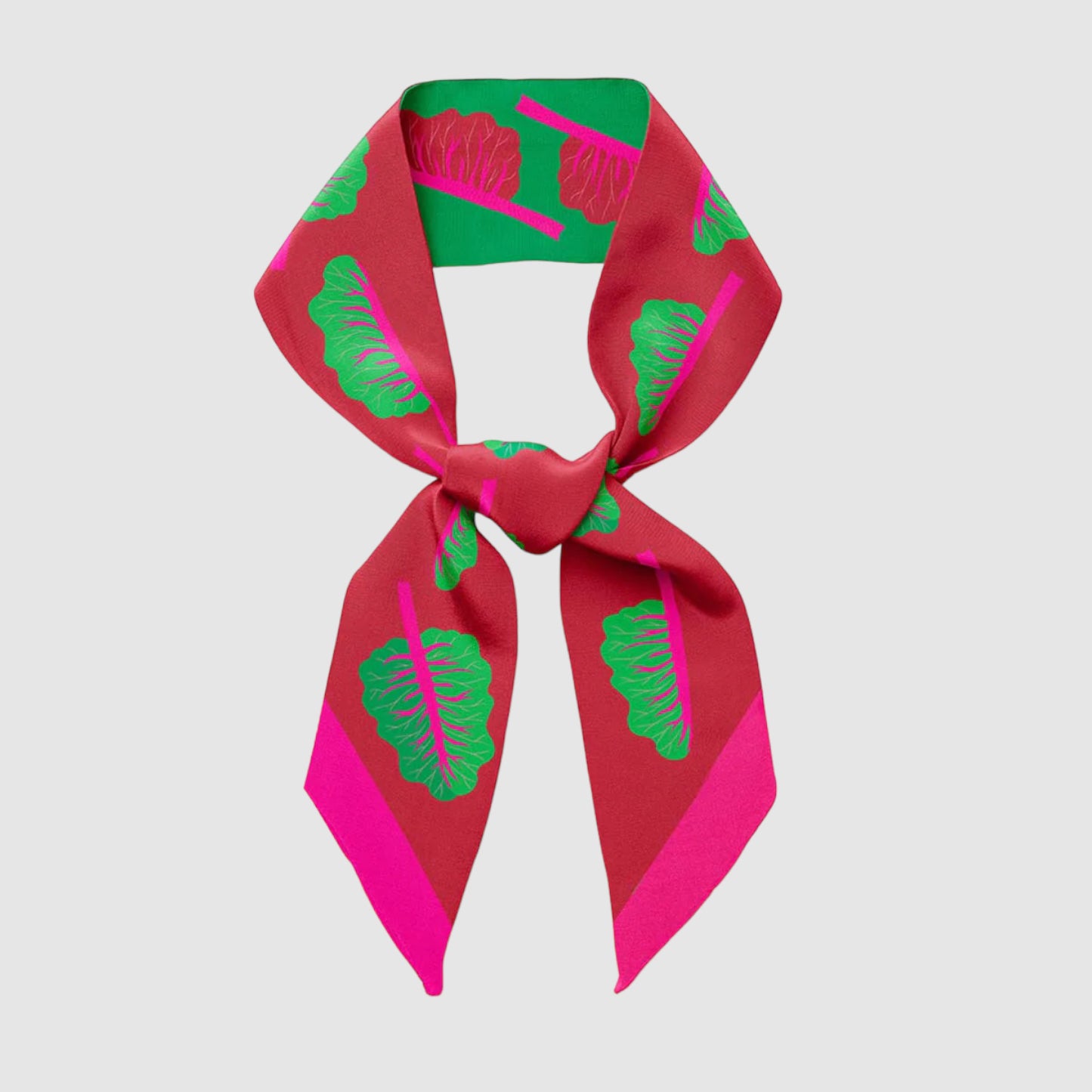 CENTINELLE TWILLY SCARF // GLOWING CHARD