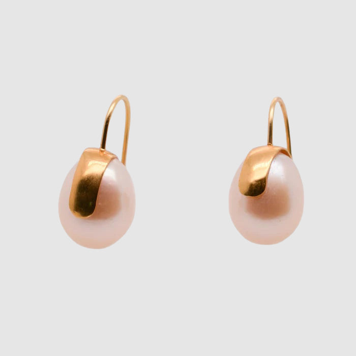 PEARLFECT EARRINGS // GOLD