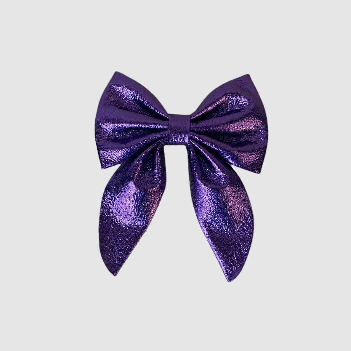 WINGED NECK BOW // VIOLET BEAUREGARDE