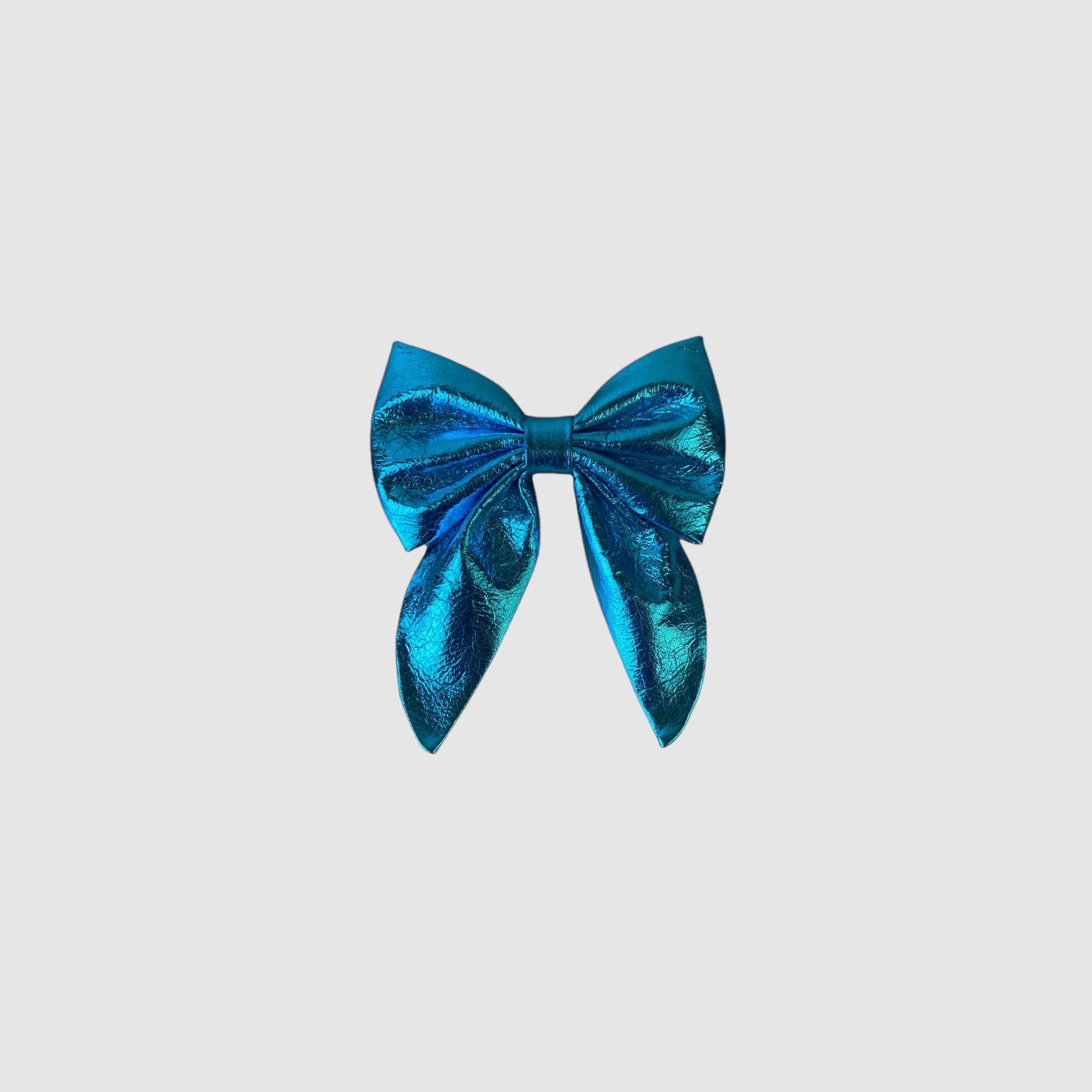 WINGED NECK BOW // TENACIOUS TEAL