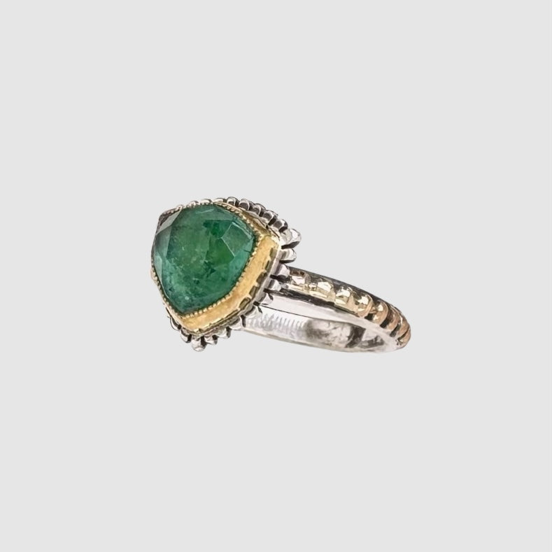 HEIRLOOM RING // GREEN TOURMALINE