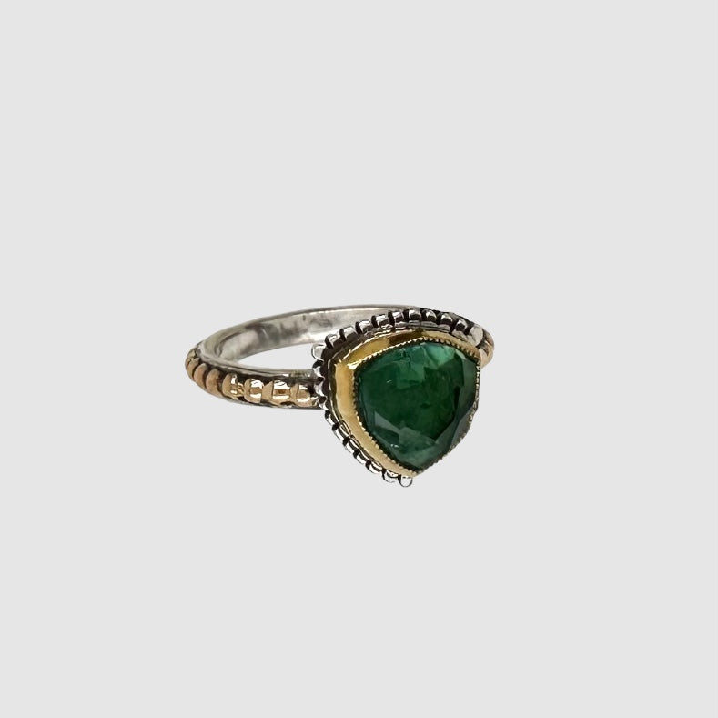 HEIRLOOM RING // GREEN TOURMALINE