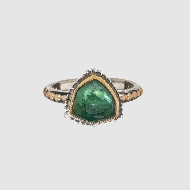 HEIRLOOM RING // GREEN TOURMALINE