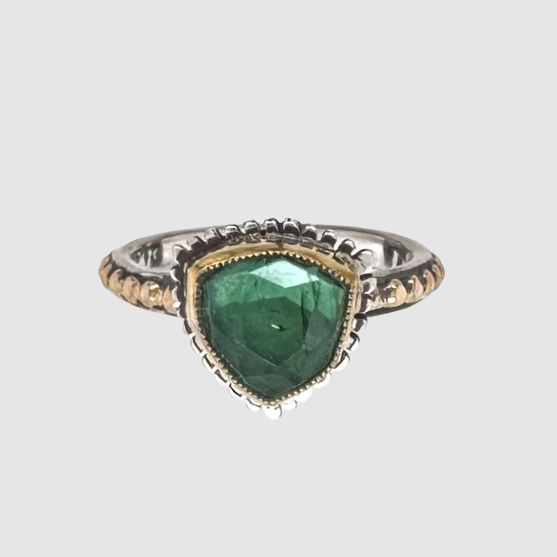 HEIRLOOM RING // GREEN TOURMALINE