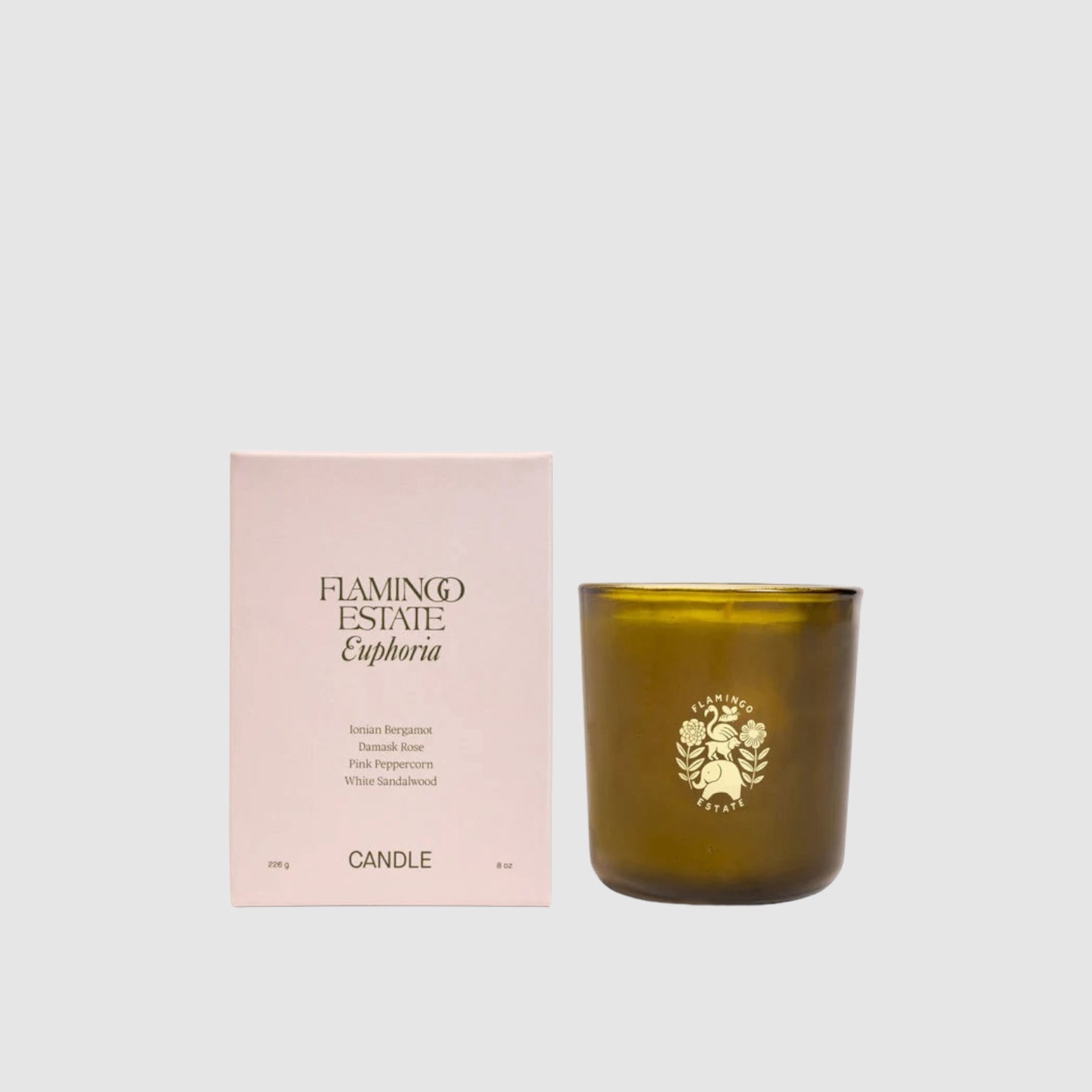 FLAMINGO ESTATE CANDLE// NIGHT BLOOMING JASMINE & DAMASK ROSE