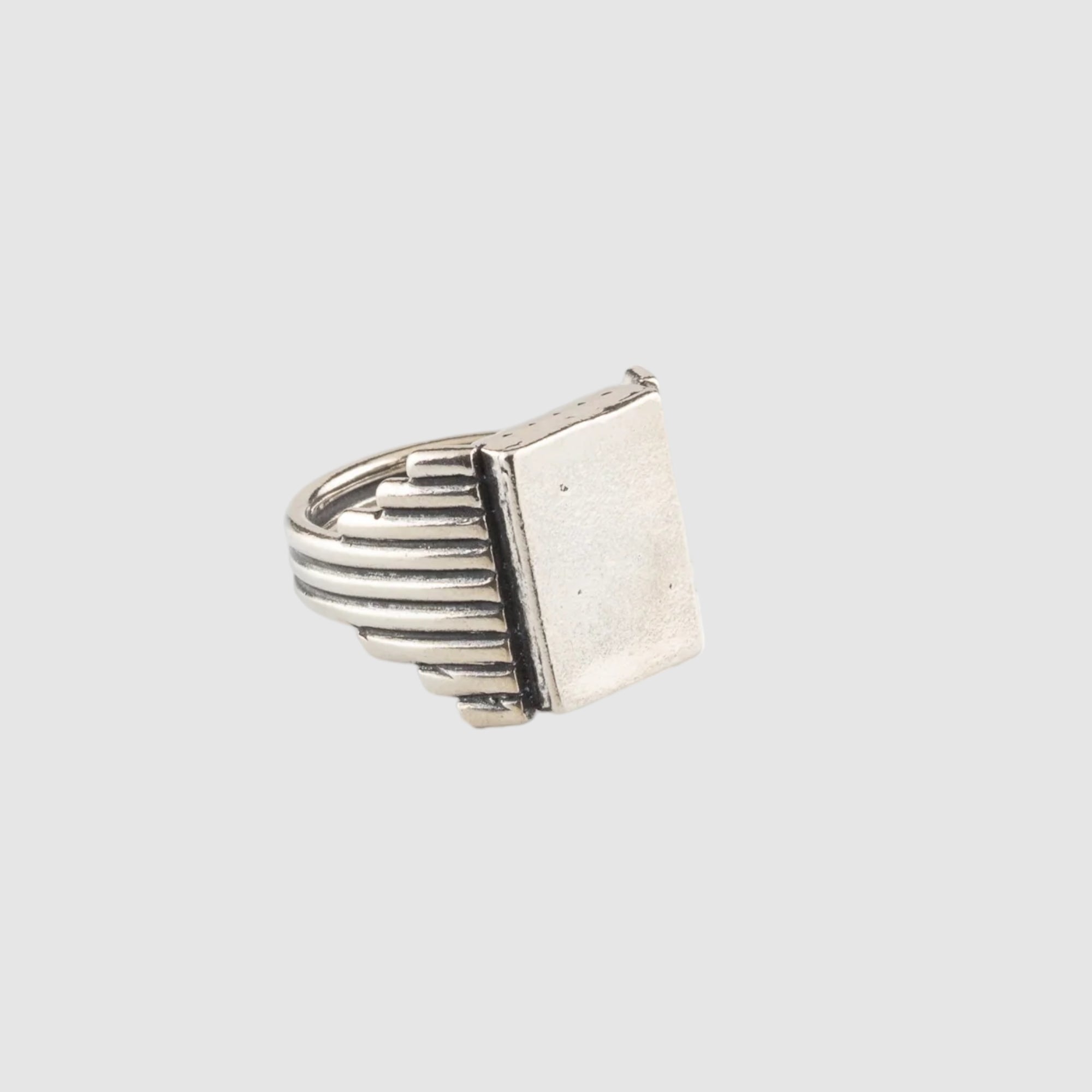 PUEBLO DECO SIGNET RING