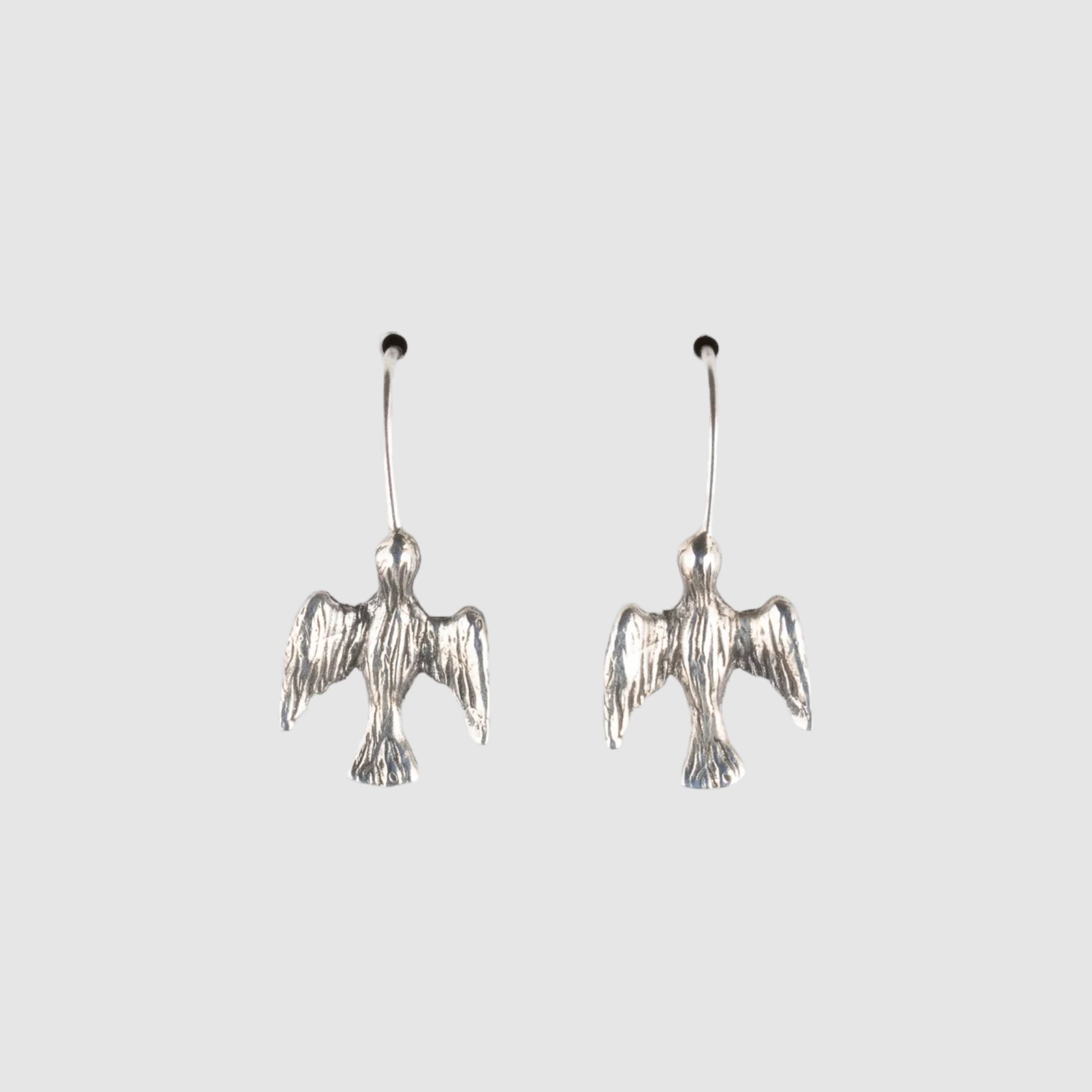 BIRD IN FLIGHT // SILVER EARRINGS