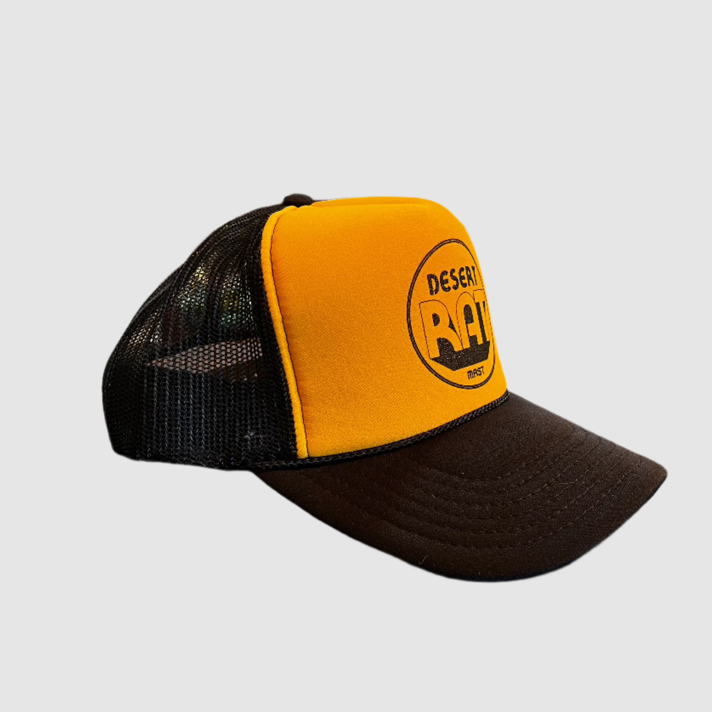 TRUCKER HAT // GOLD & BLACK