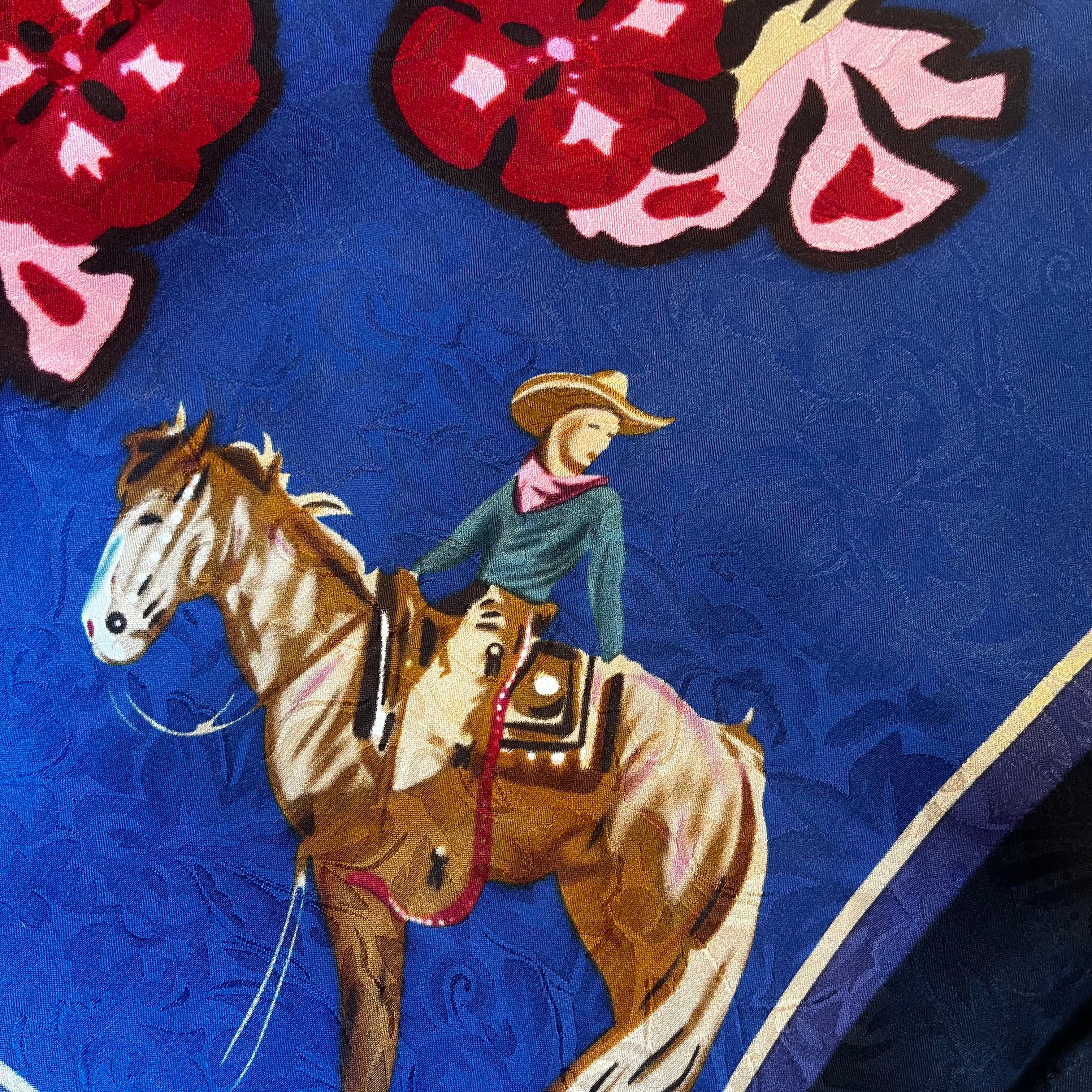 RODEO SCARVES // BLUE