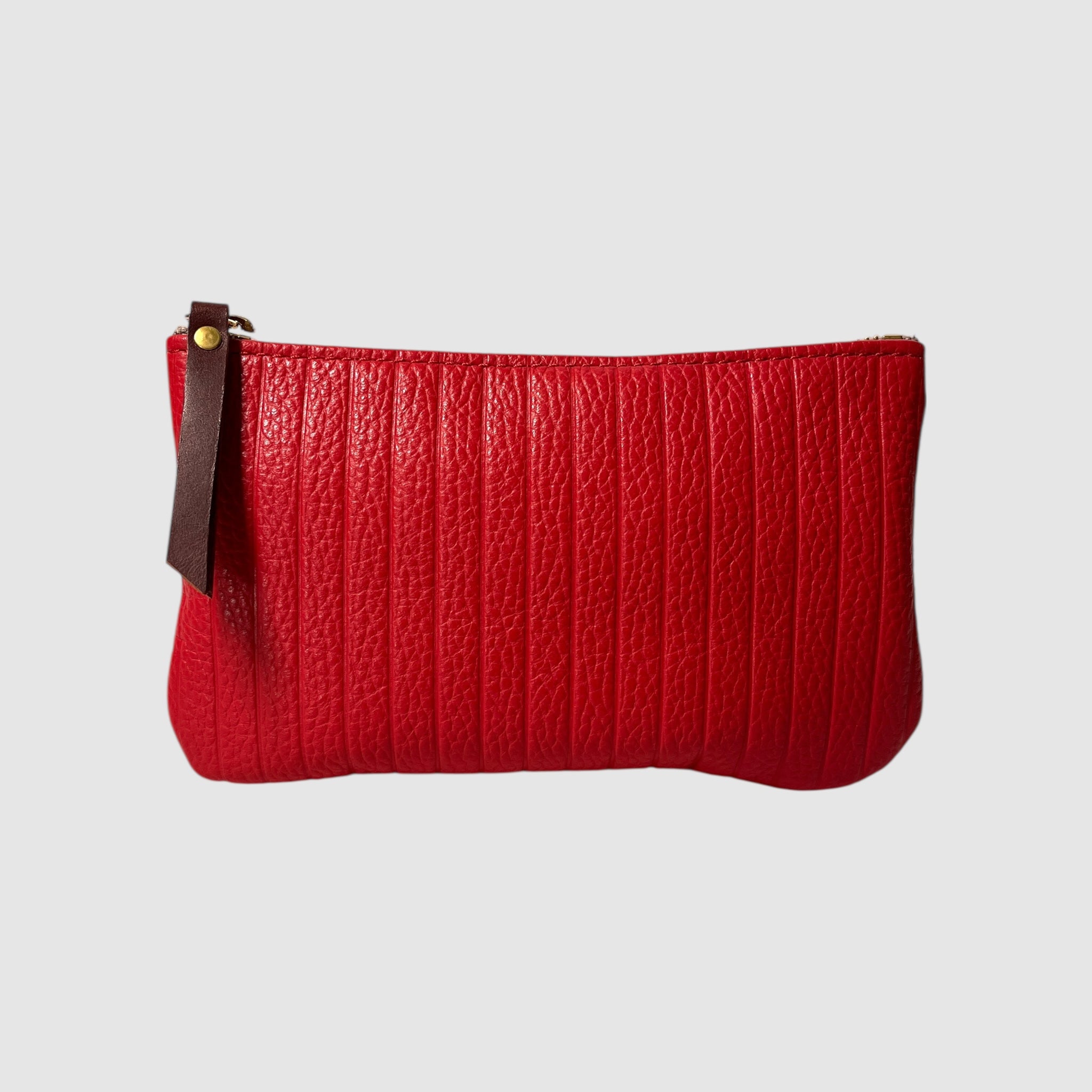 LONG ZIPPER WALLET // CHERRY LINES