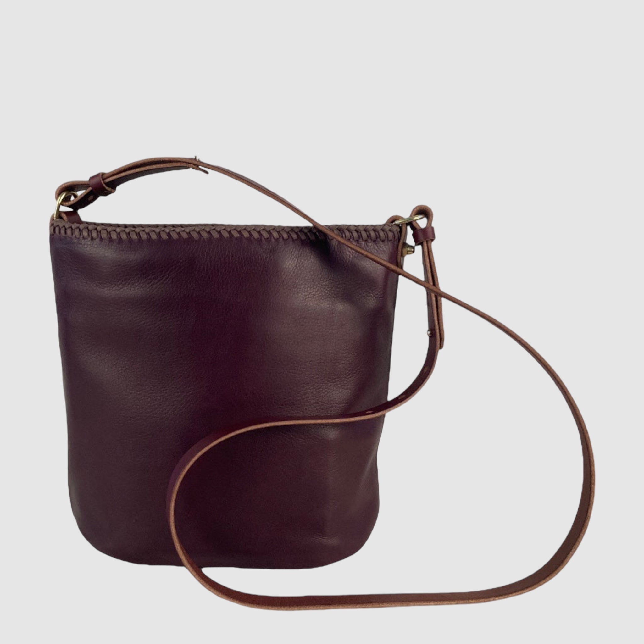 LACED BUCKET // DEEP BURGUNDY