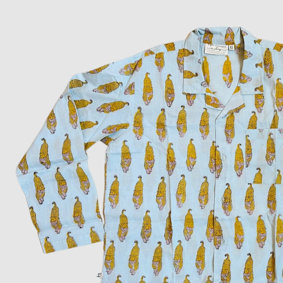 ADULT PAJAMA SET // TIGERS
