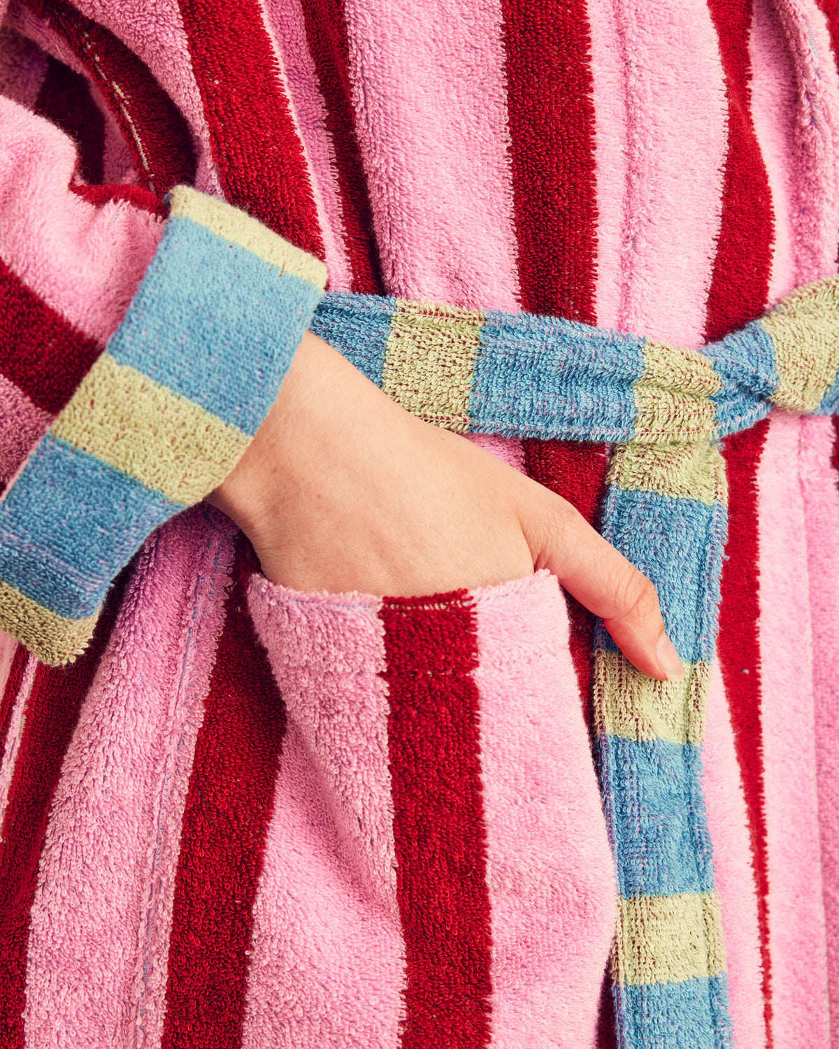 BATHROBE // MAGNOLIA STRIPE