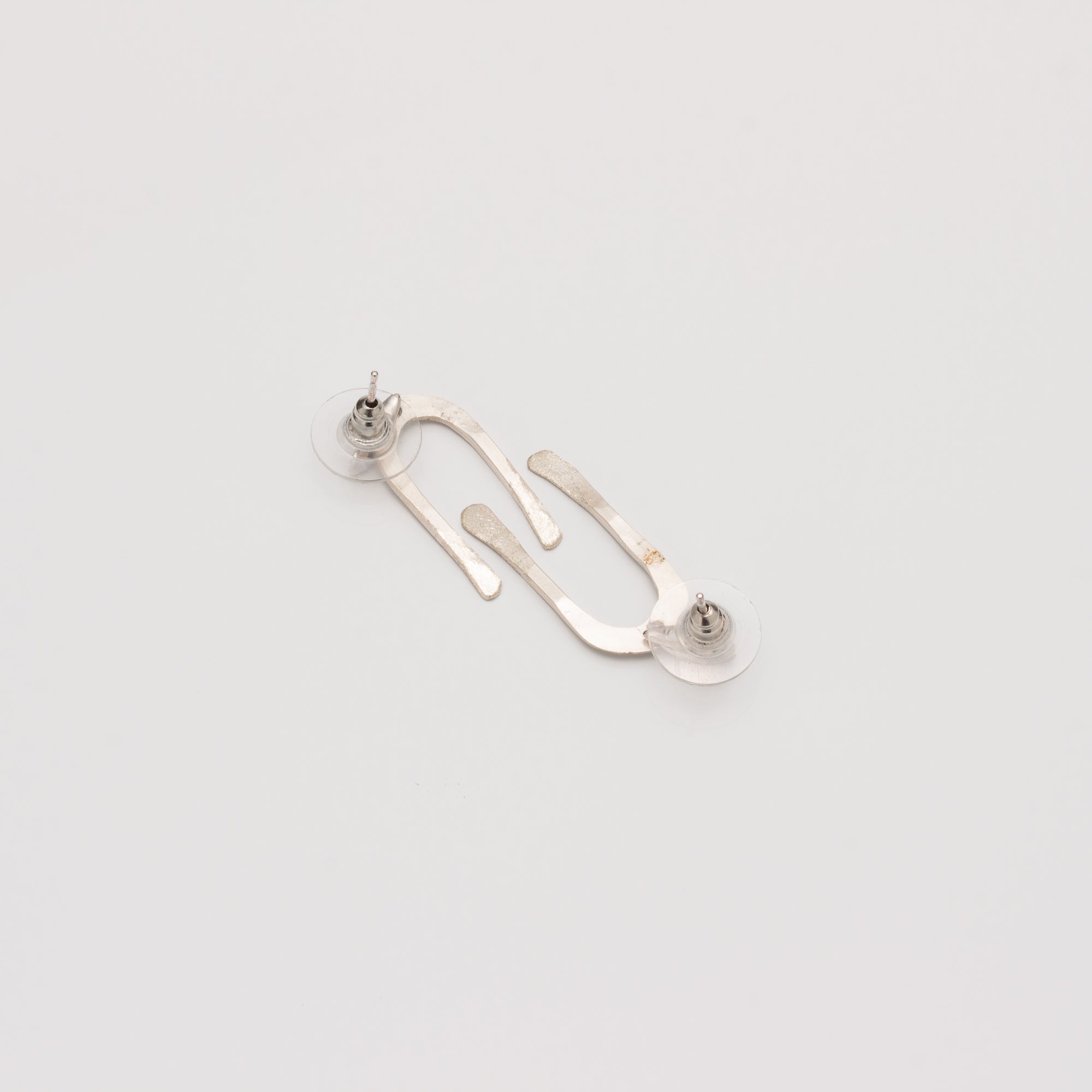 ARCO STERLING SILVER POST EARRINGS // SMALL