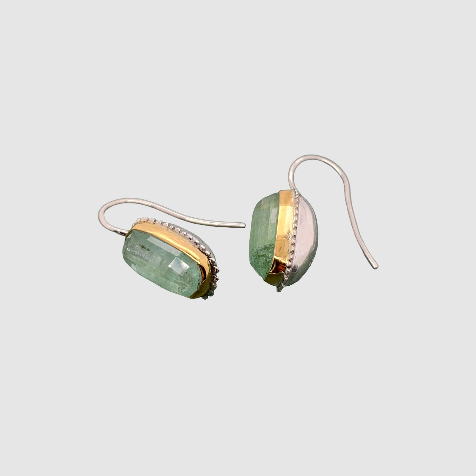 HEIRLOOM EARRINGS // ELIZABETH I // GREEN TOURMALINE