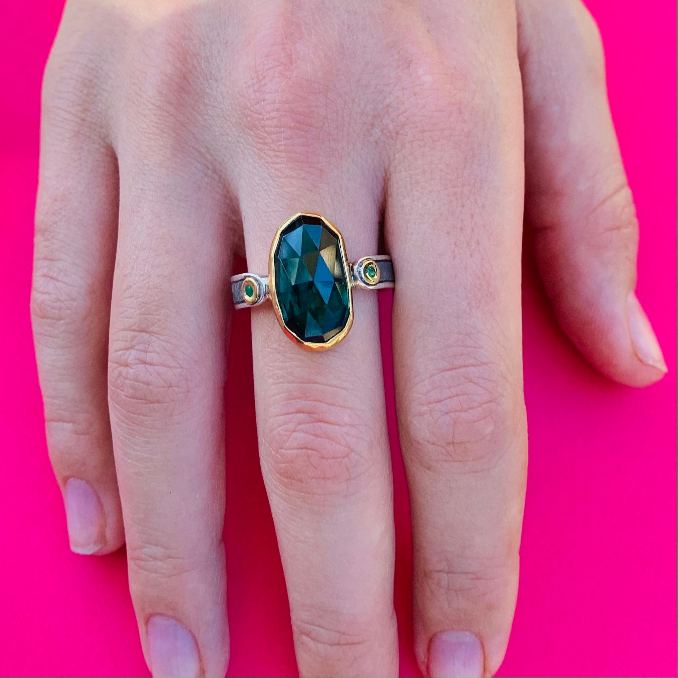 HEIRLOOM RING // FLORENTINA // GREEN TOURMALINE