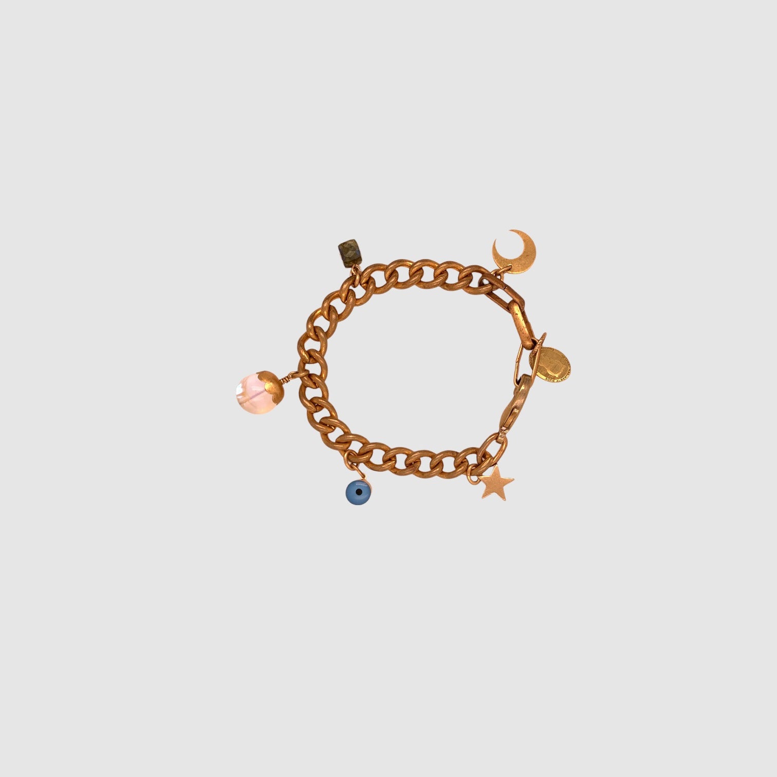 GOLDEN LUCK // C // CHARM  BRACELET