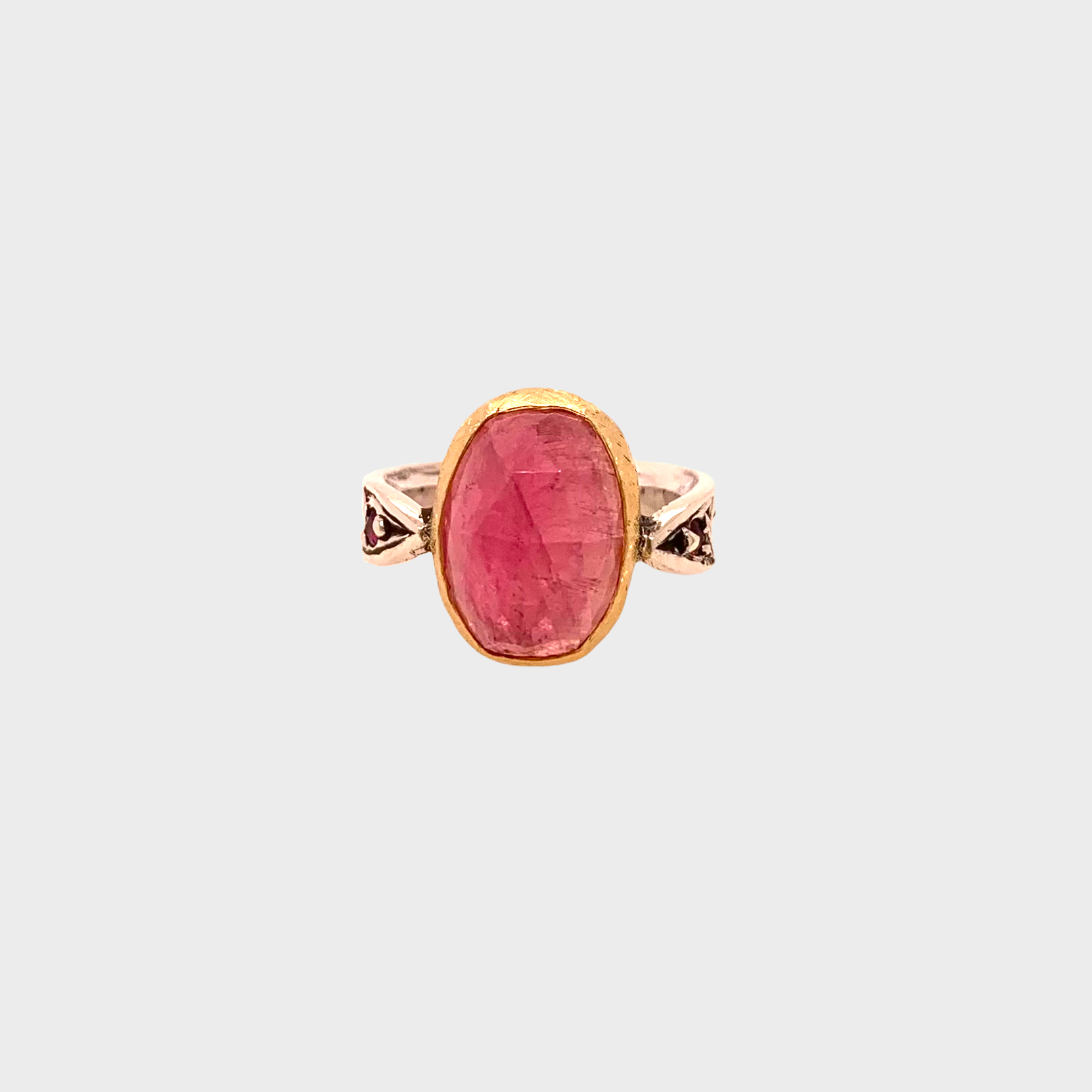 ARROW RING // PINK TOURMALINE