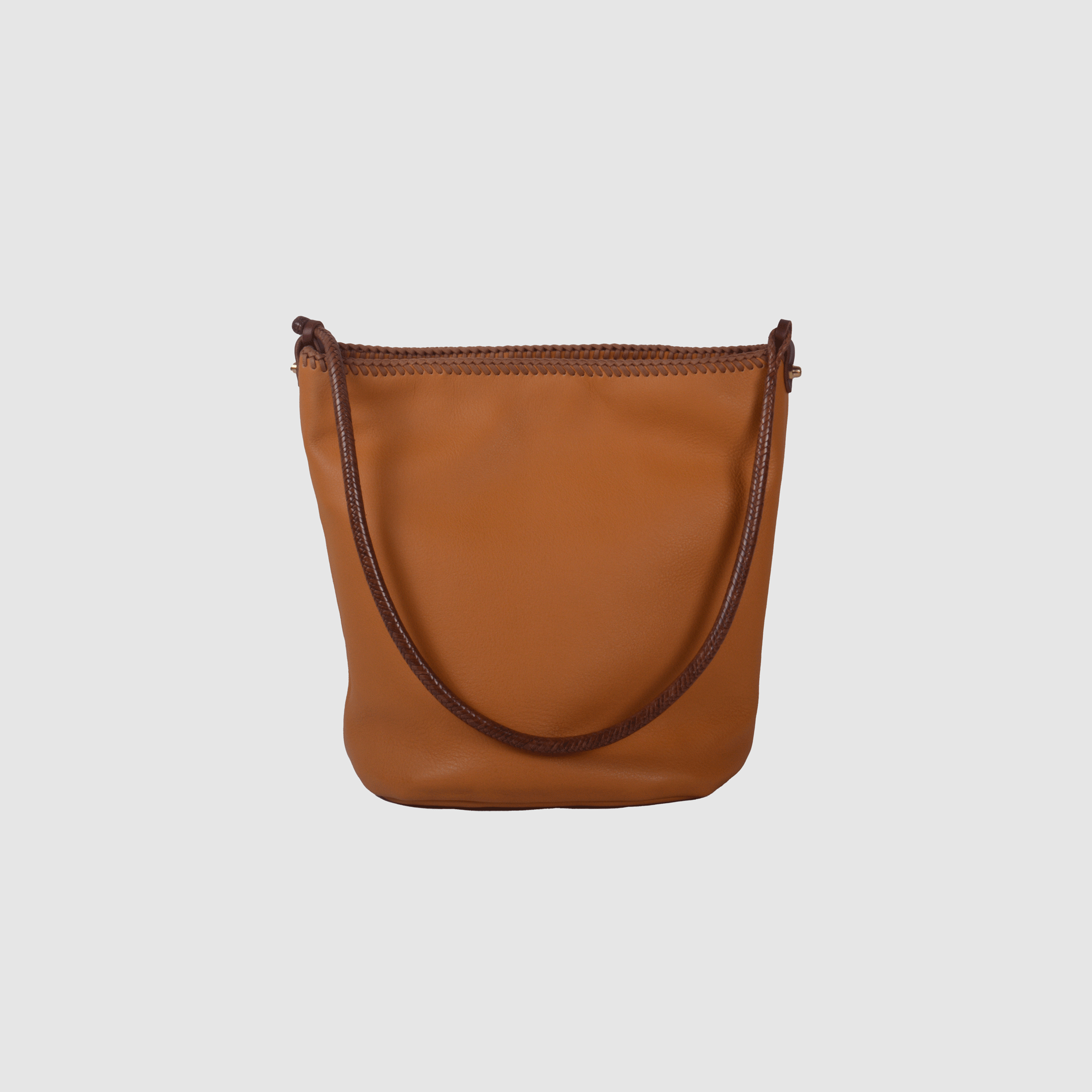 BARREL BAG // DARK HONEY