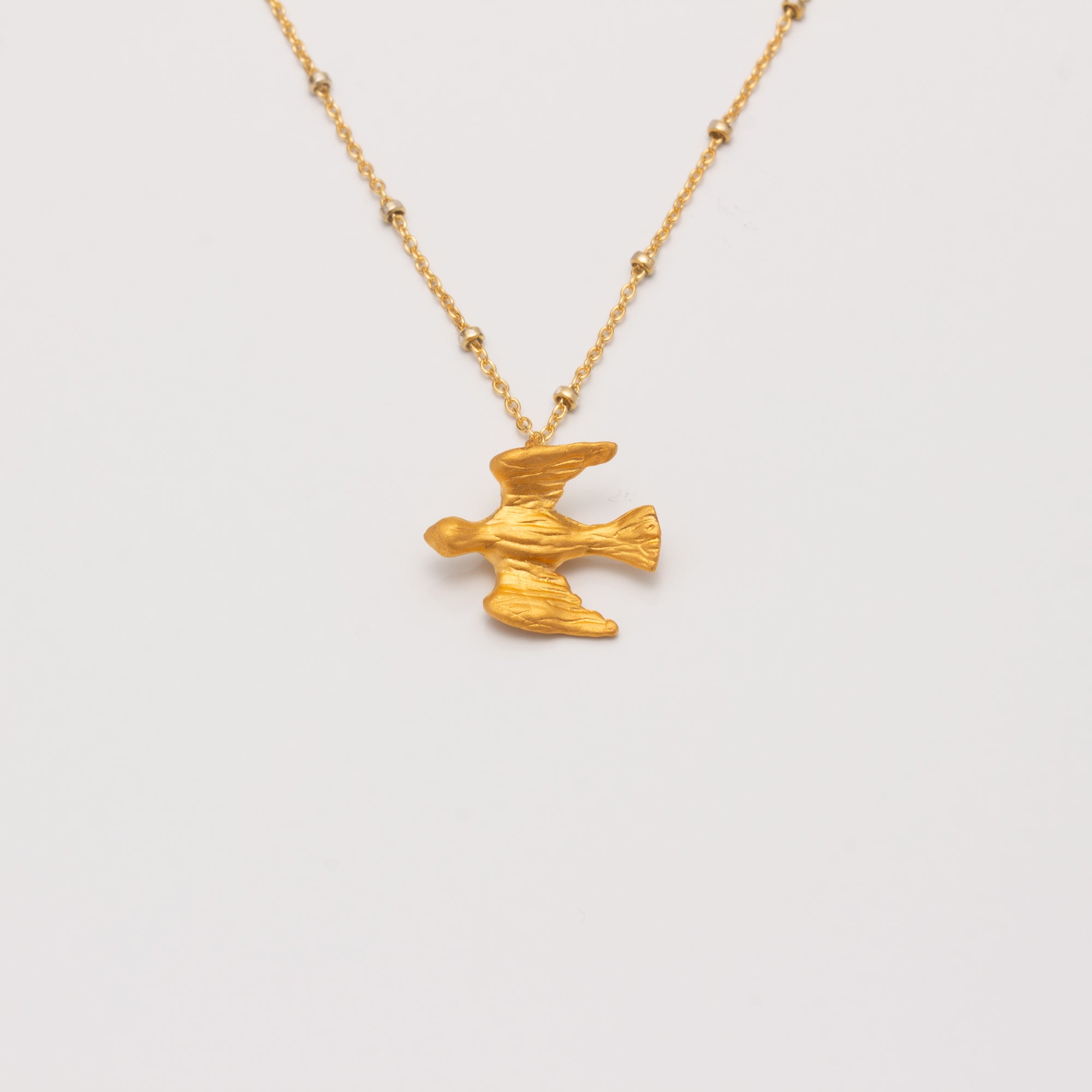 BIRD IN FLIGHT // VERMEIL NECKLACE