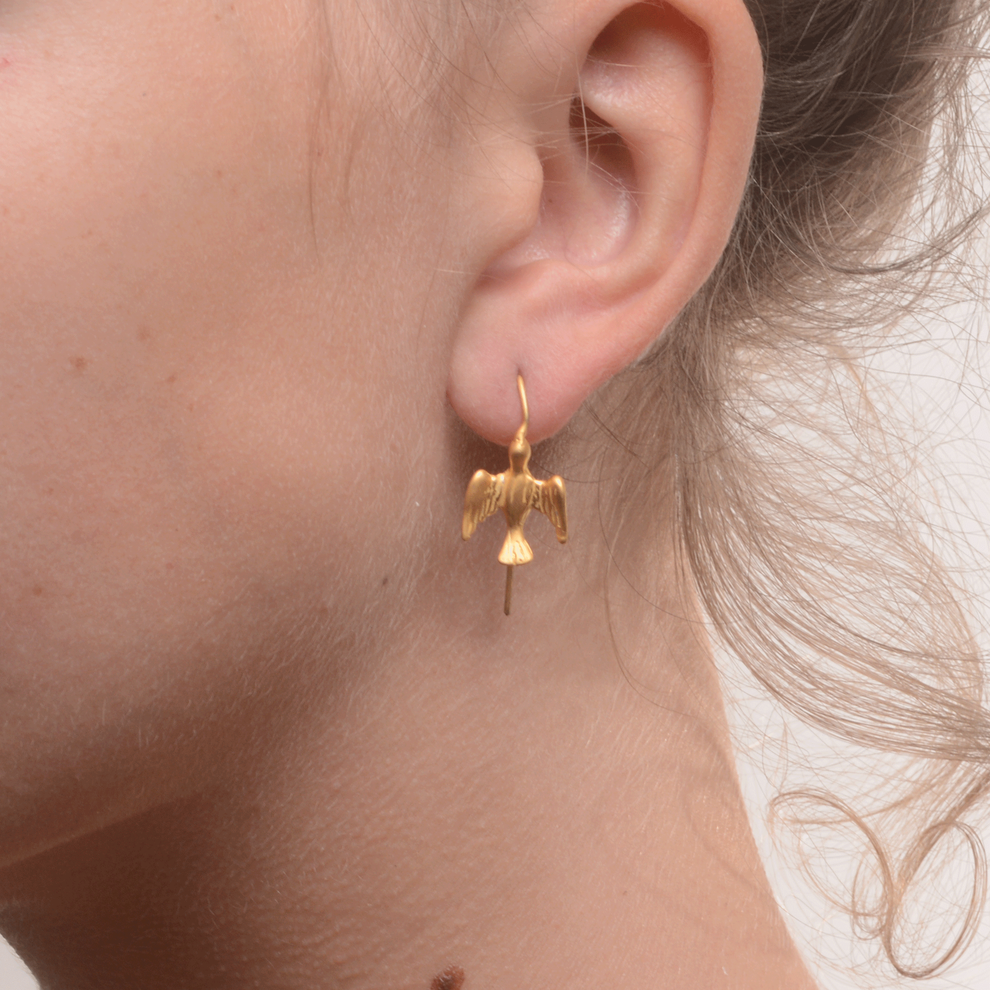 BIRD IN FLIGHT // VERMEIL EARRINGS